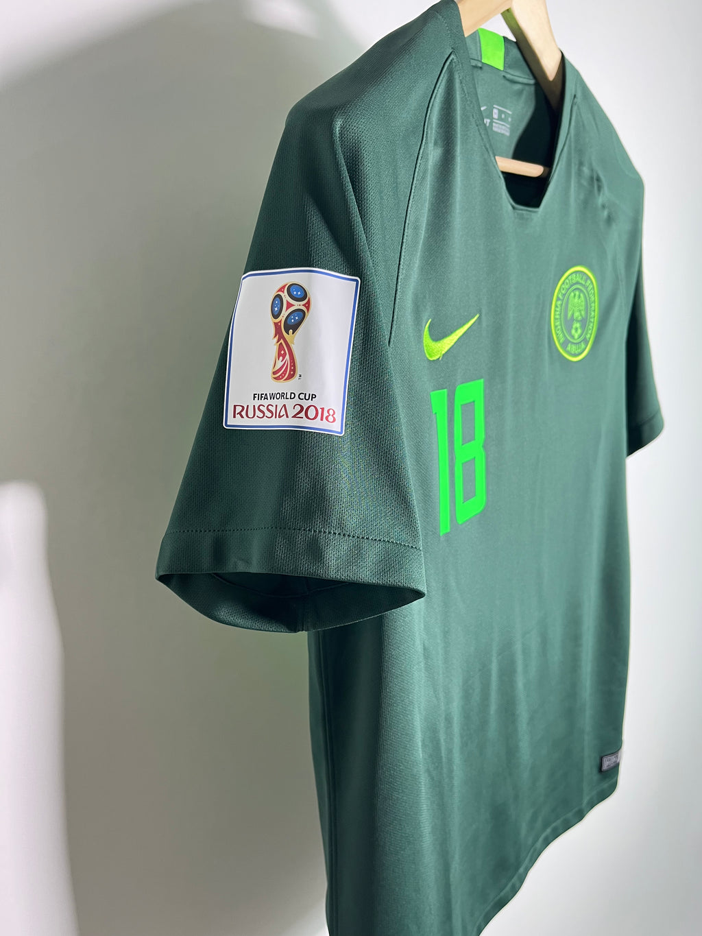 Jersey Nigeria Visita 2018 2019 *Mundial Rusia* Alex Iwobi (M)