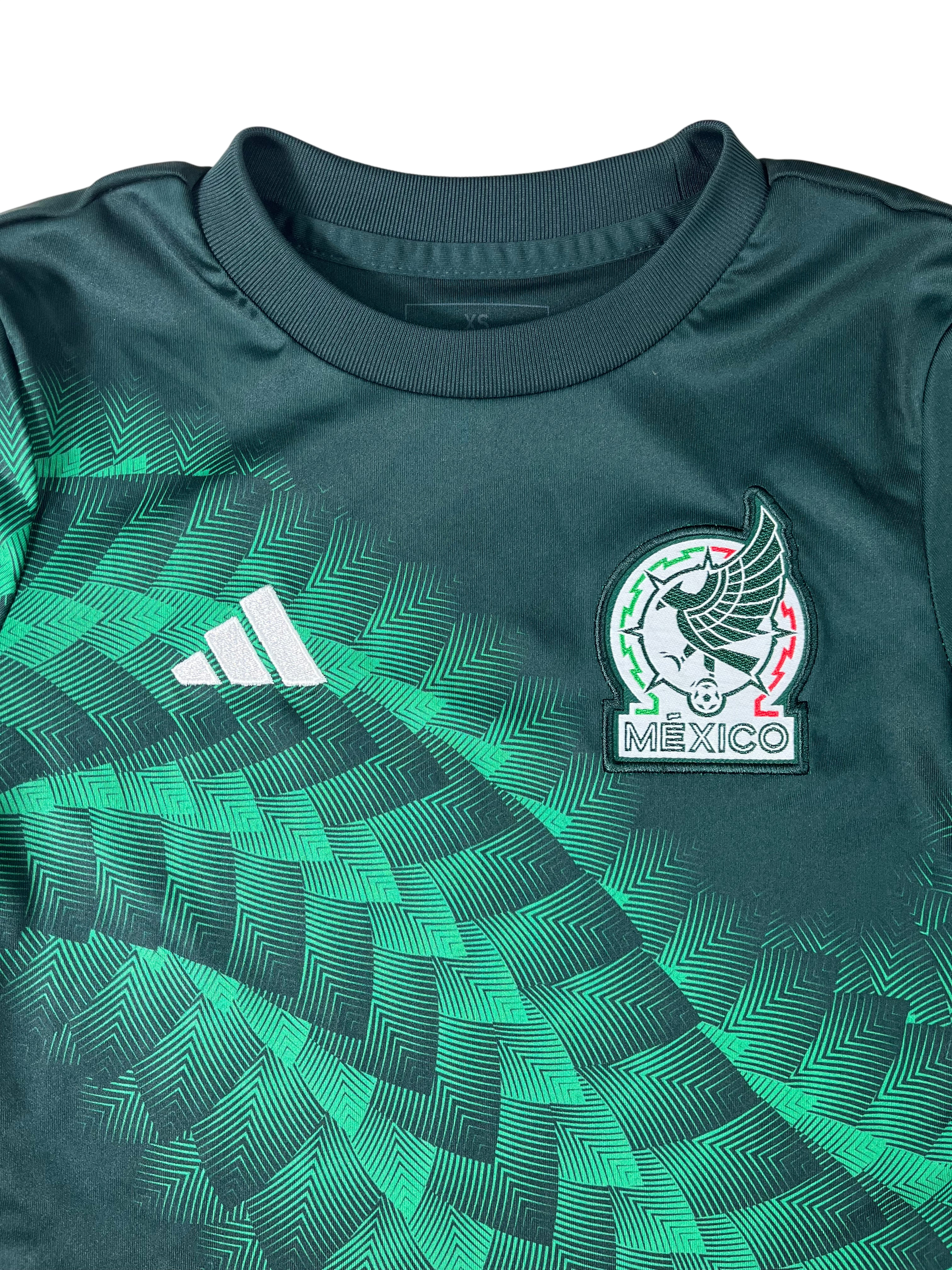 Jersey México Entrenamiento 2022 2023 (XS Niño)