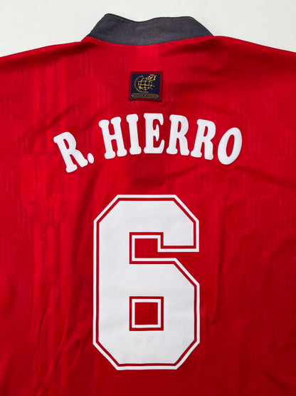 Jersey España Local 1996 1997 Fernando Hierro (L)