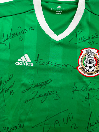 Jersey México Local 2016 2018 Autografiada *C/Etiquetas* (S)