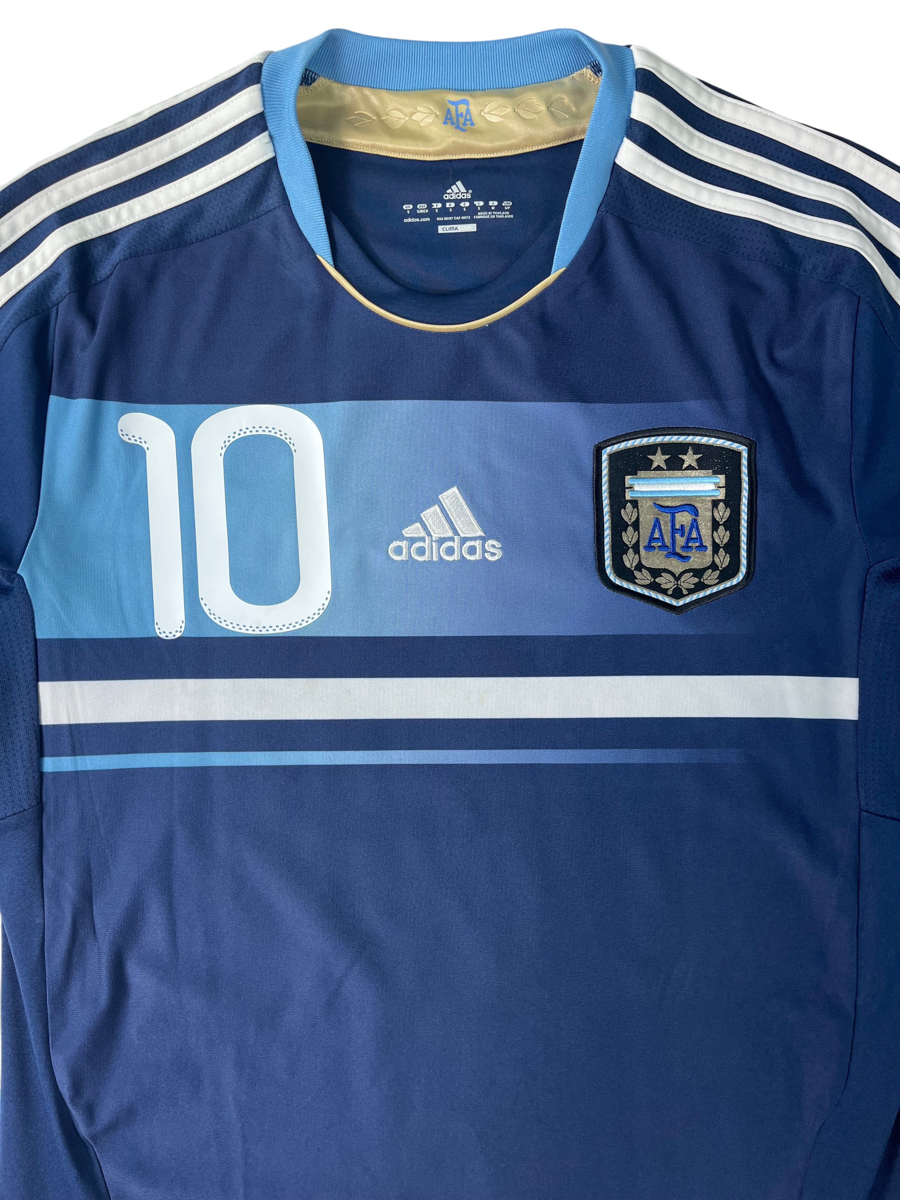 Jersey Argentina Visita 2011 2014 Lionel Messi (S)