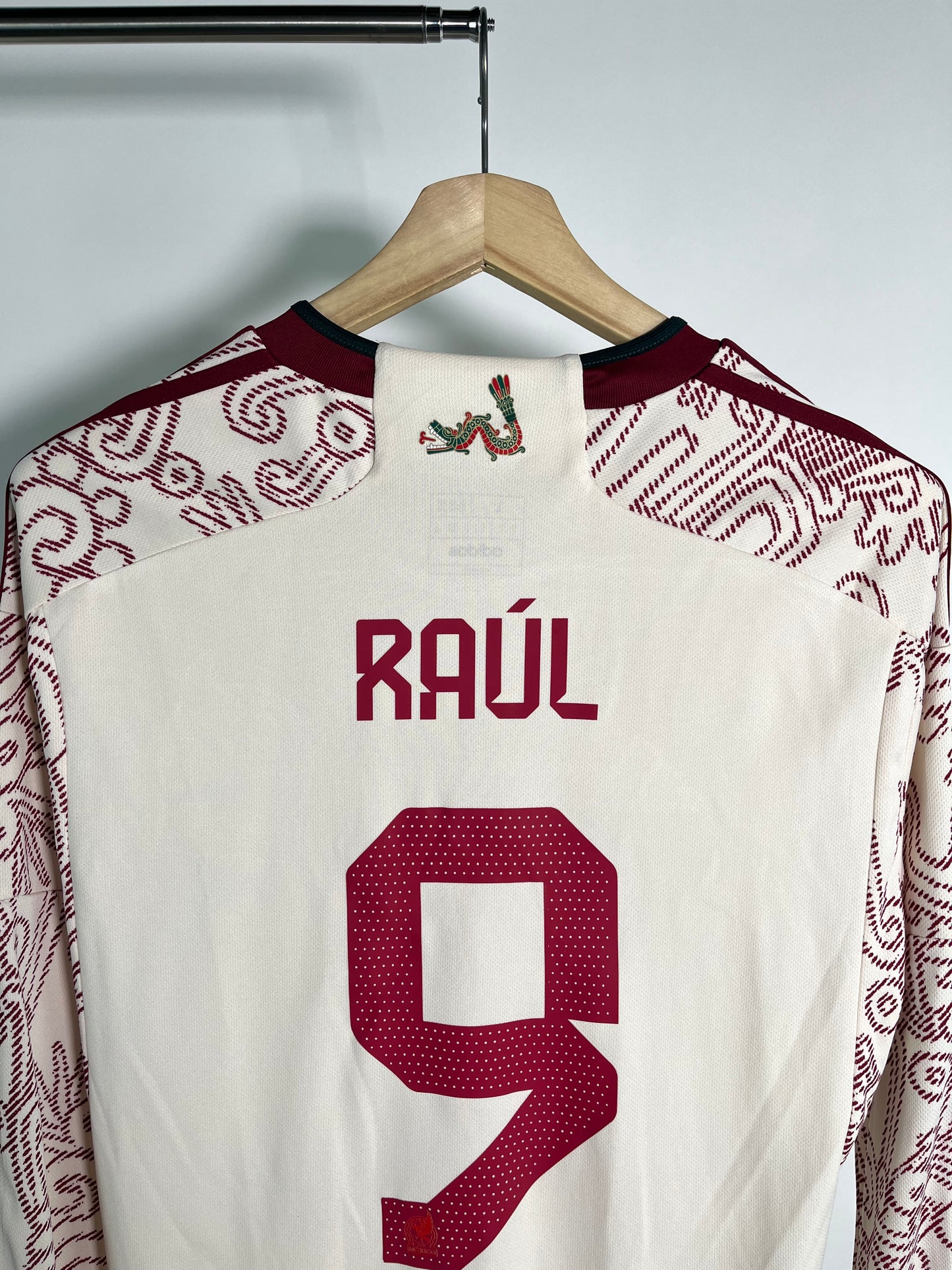 Jersey México Visita 2022 2023 Manga Larga Raúl Jiménez (L)
