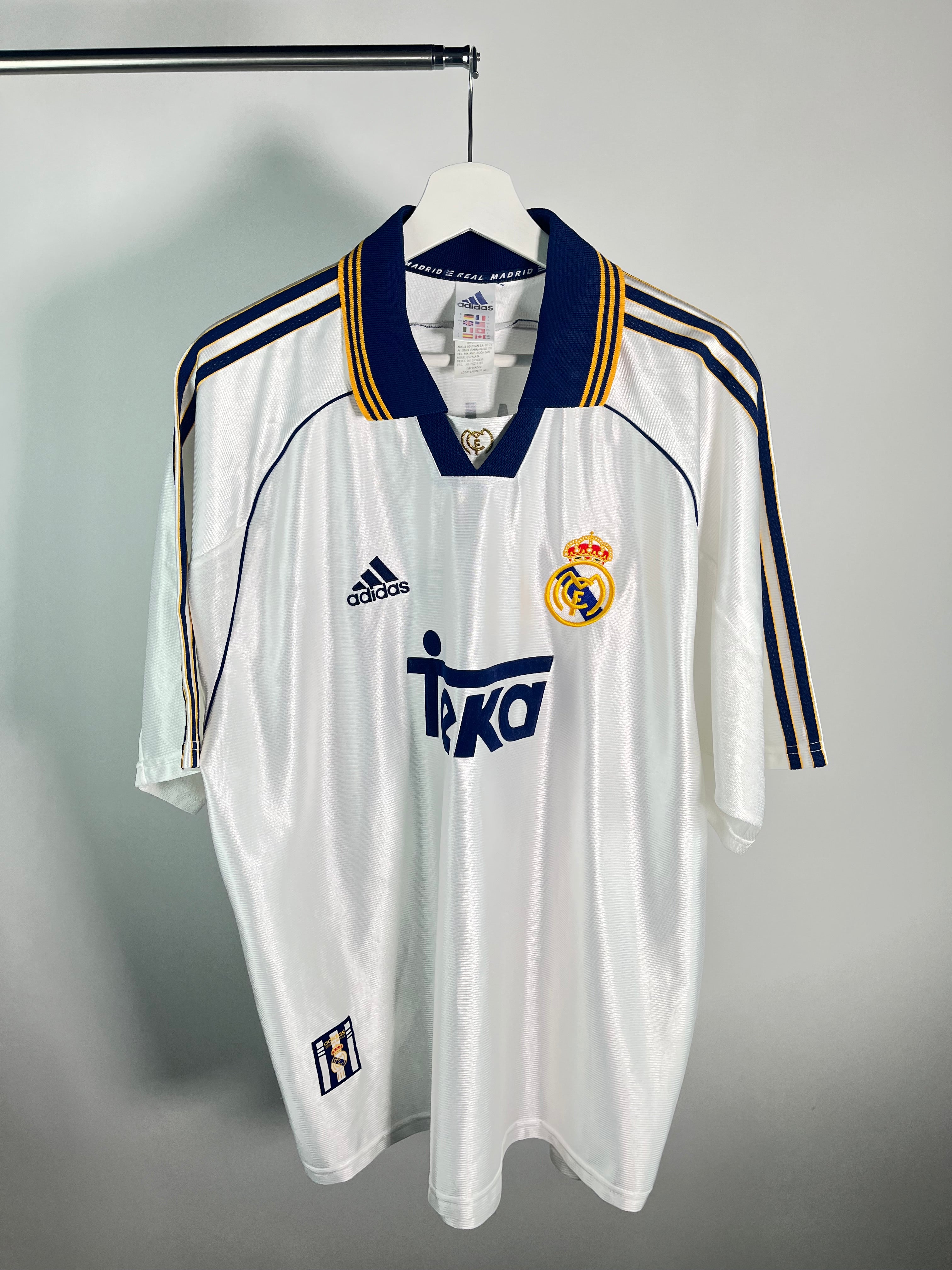Jersey Real Madrid Local 1999 2000 Raúl González (L)