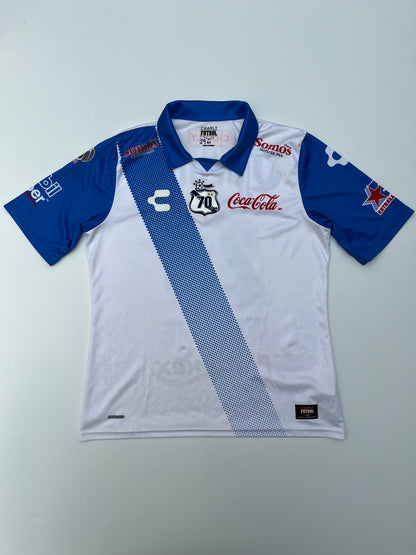 Jersey Puebla Local 2014 2015 Match Worn Wilberto Cosme (L)