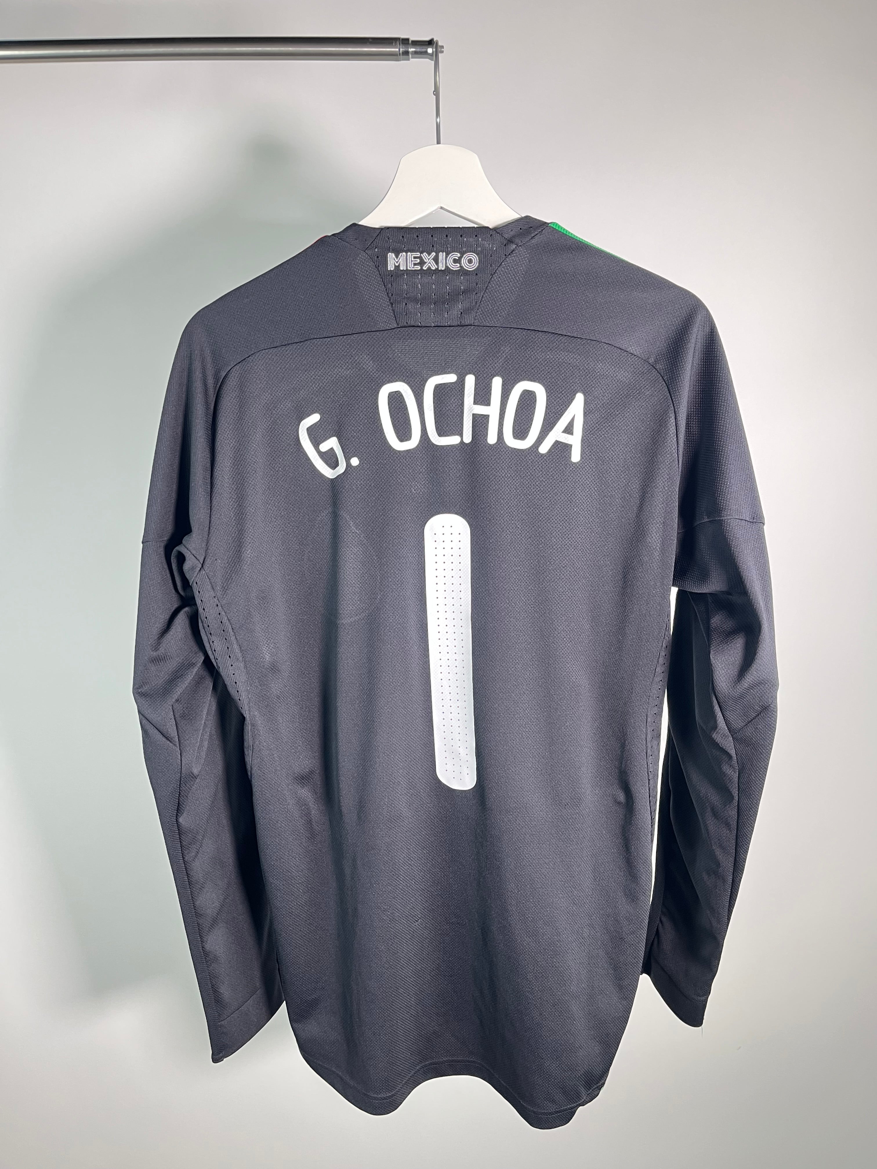 Jersey México Portero 2008 2009 Manga Larga Guillermo Ochoa (M)