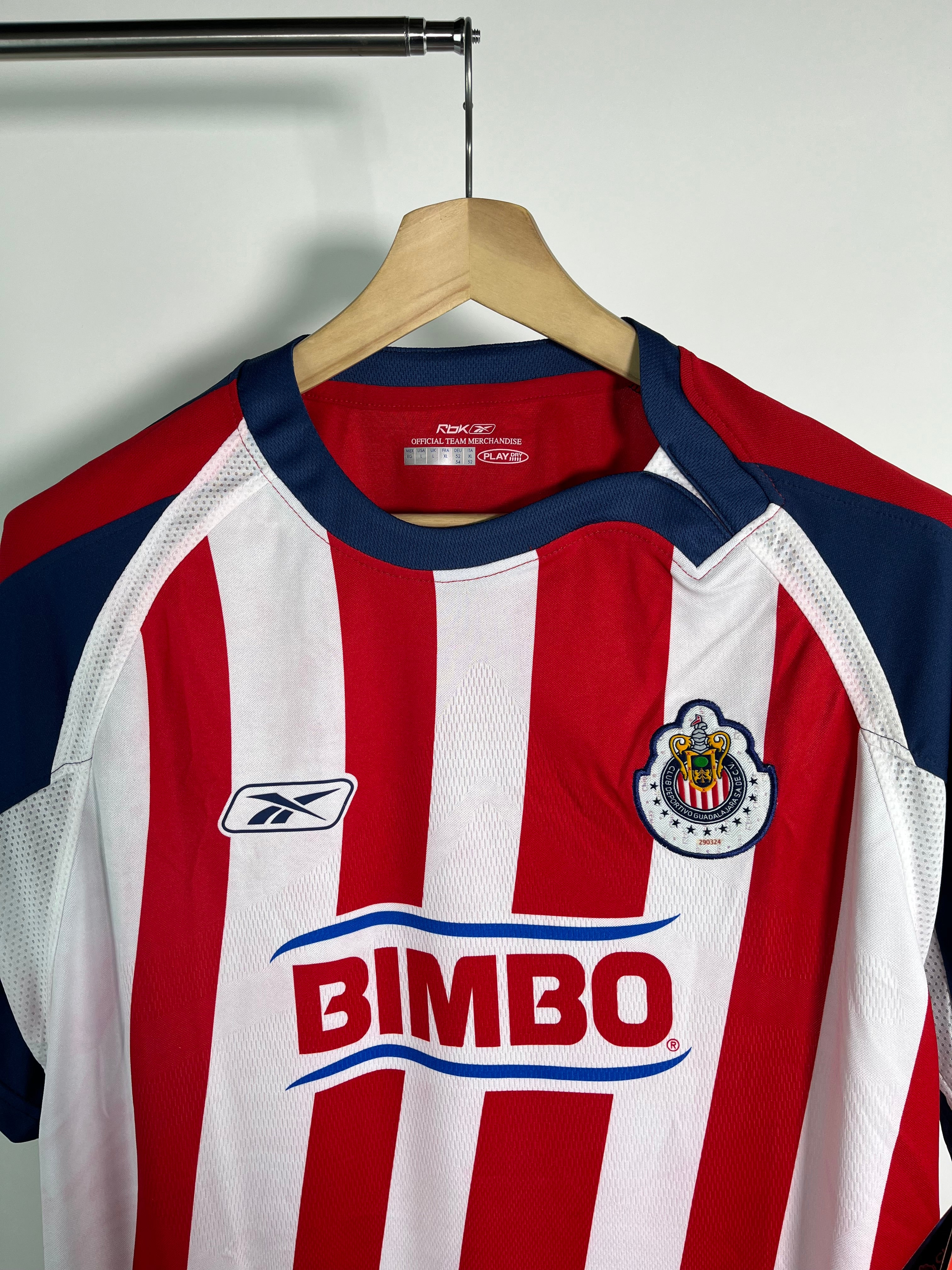 Jersey Chivas Local 2007 2008 *C/Etiquetas* (XL)