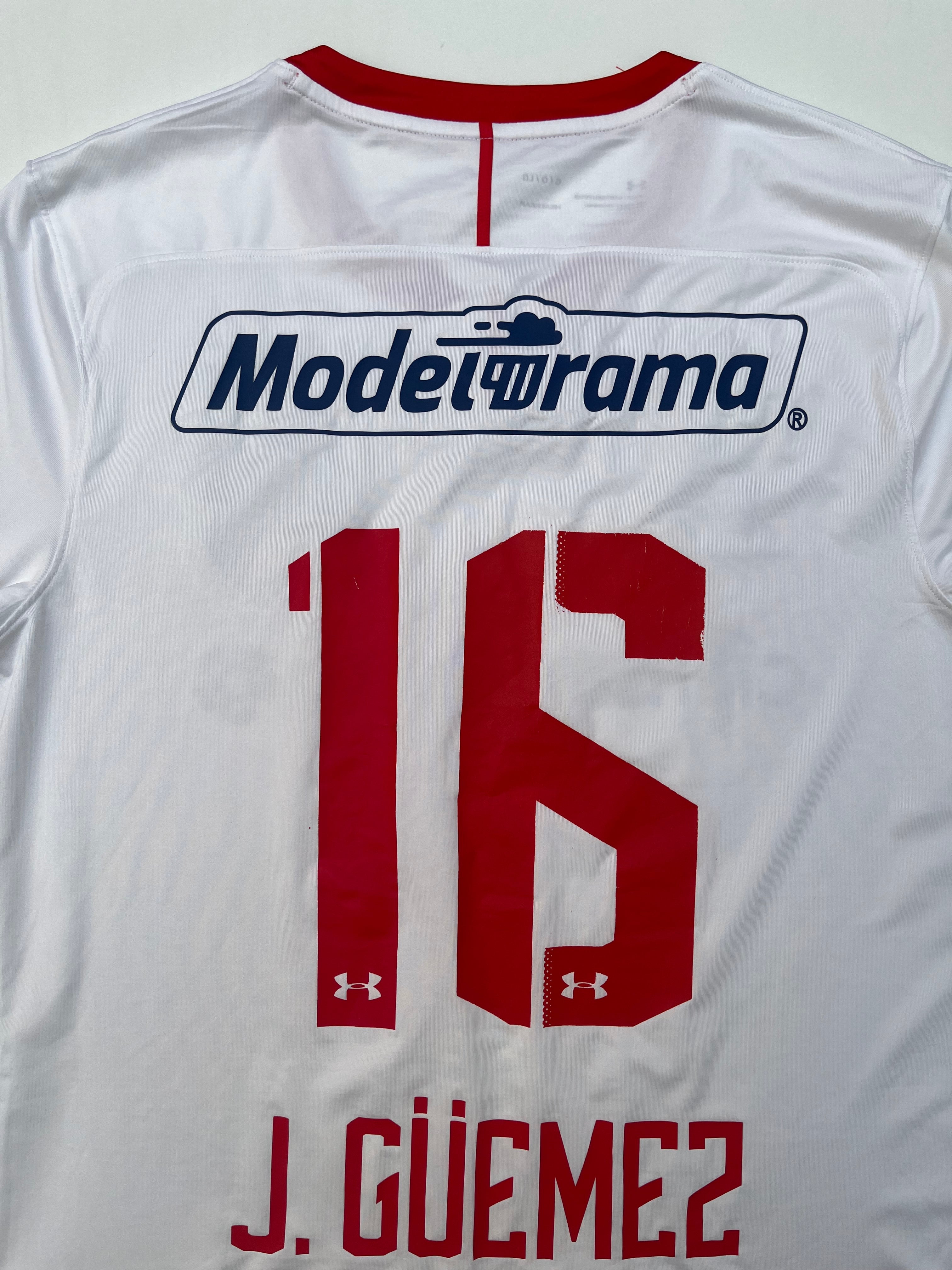 Jersey Toluca Visita 2019 2020 Match Worn Javier Güémez (L)