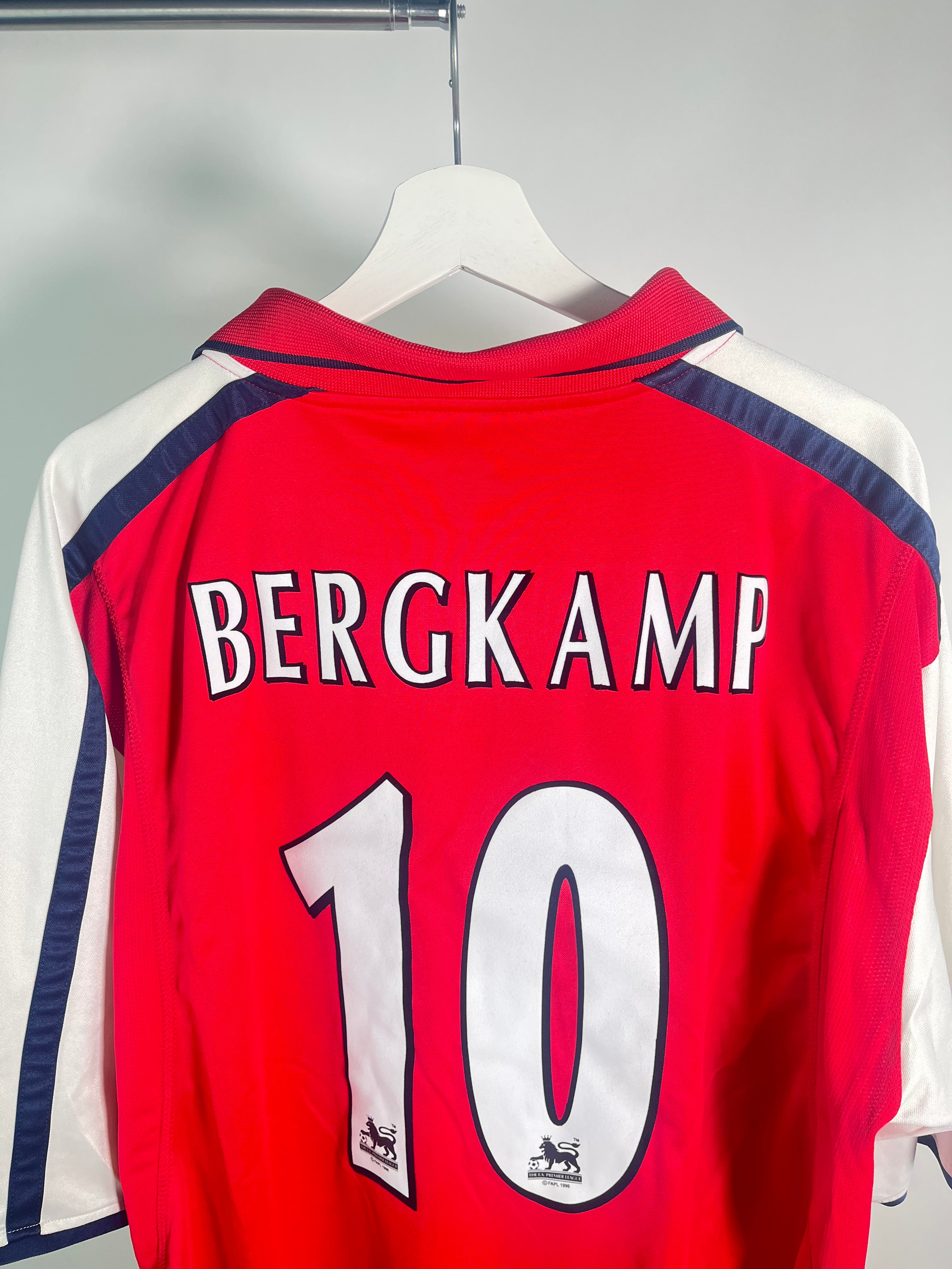 Jersey Arsenal Local 2000 2001 Dennis Bergkamp (XXL)