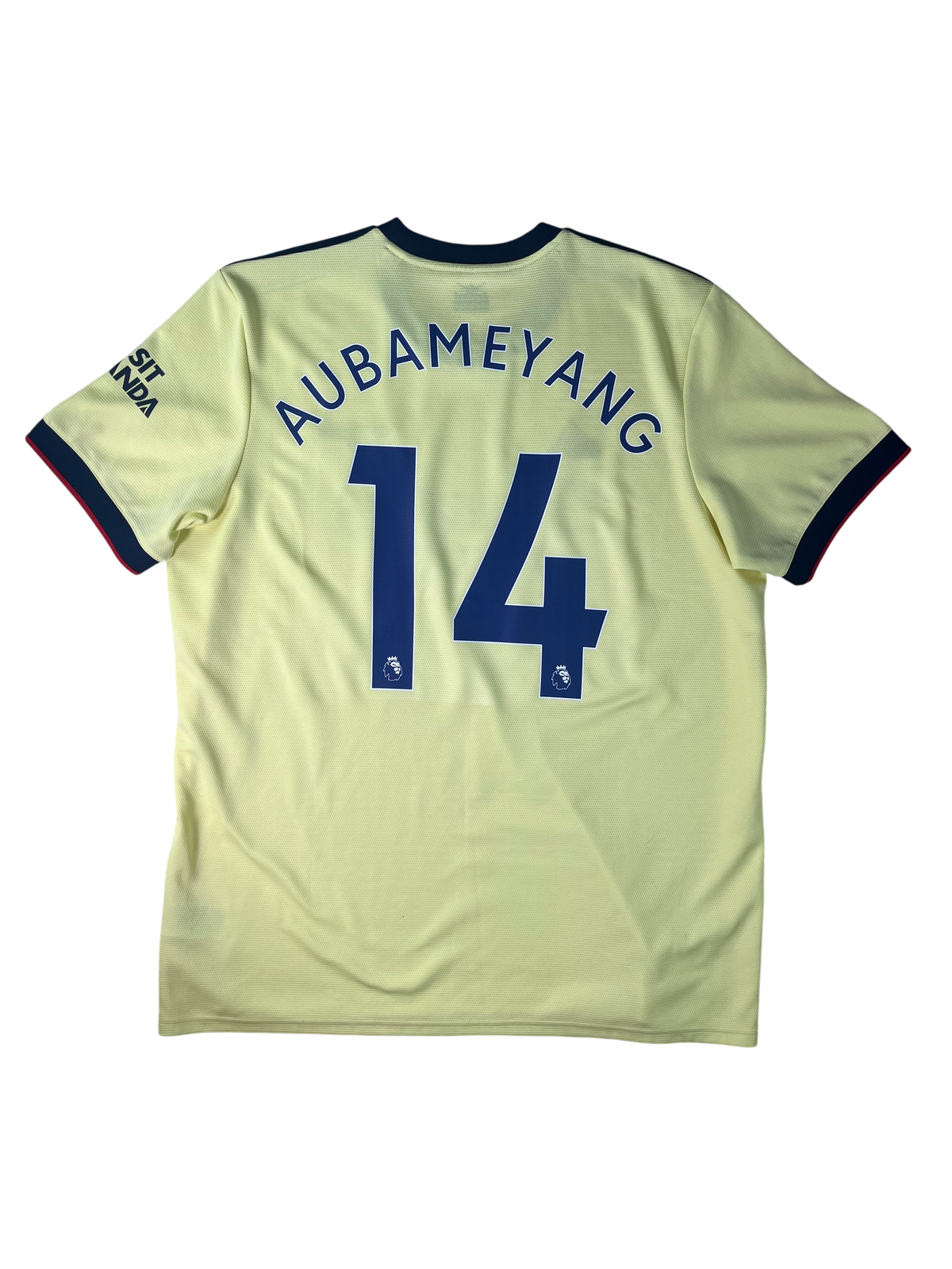 Jersey Arsenal Visita 2021 2022 Pierre Emerick Aubameyang (XXL)