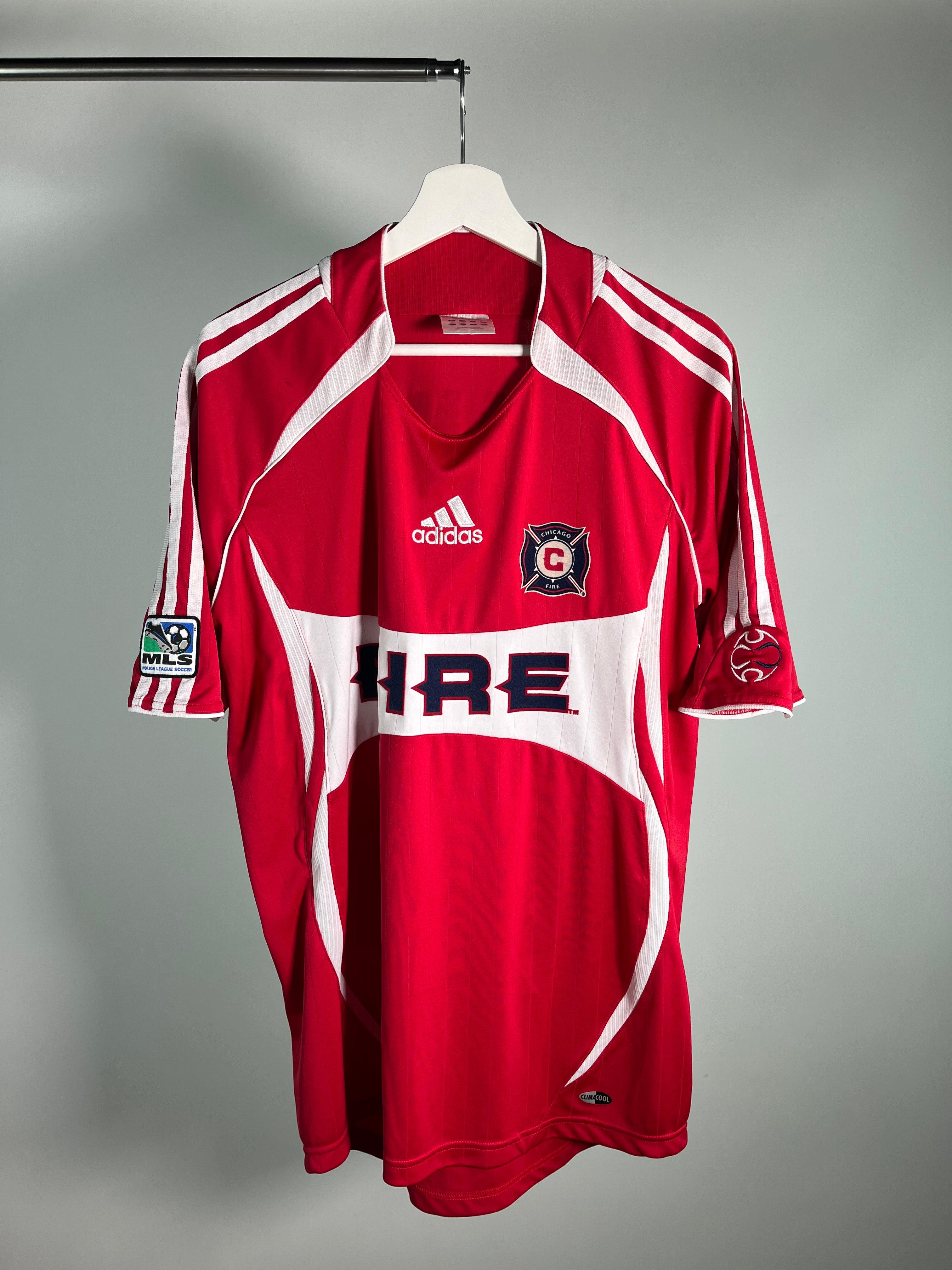 Jersey Chicago Fire Local 2006 2007 Utilería Cuauhtémoc Blanco (M)