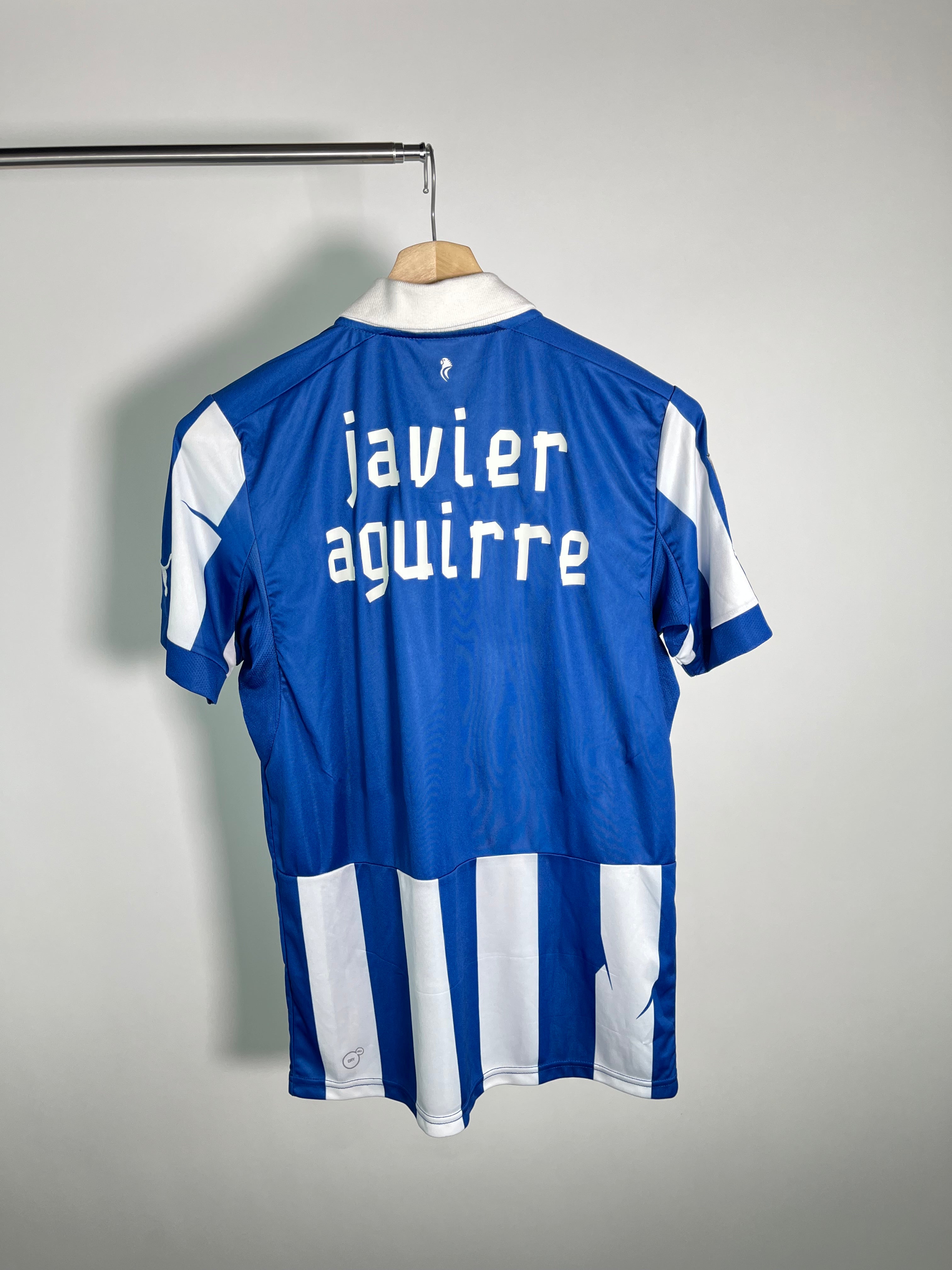 Jersey Espanyol de Barcelona Local 2012 2013 Autografiado Javier Aguirre (M)