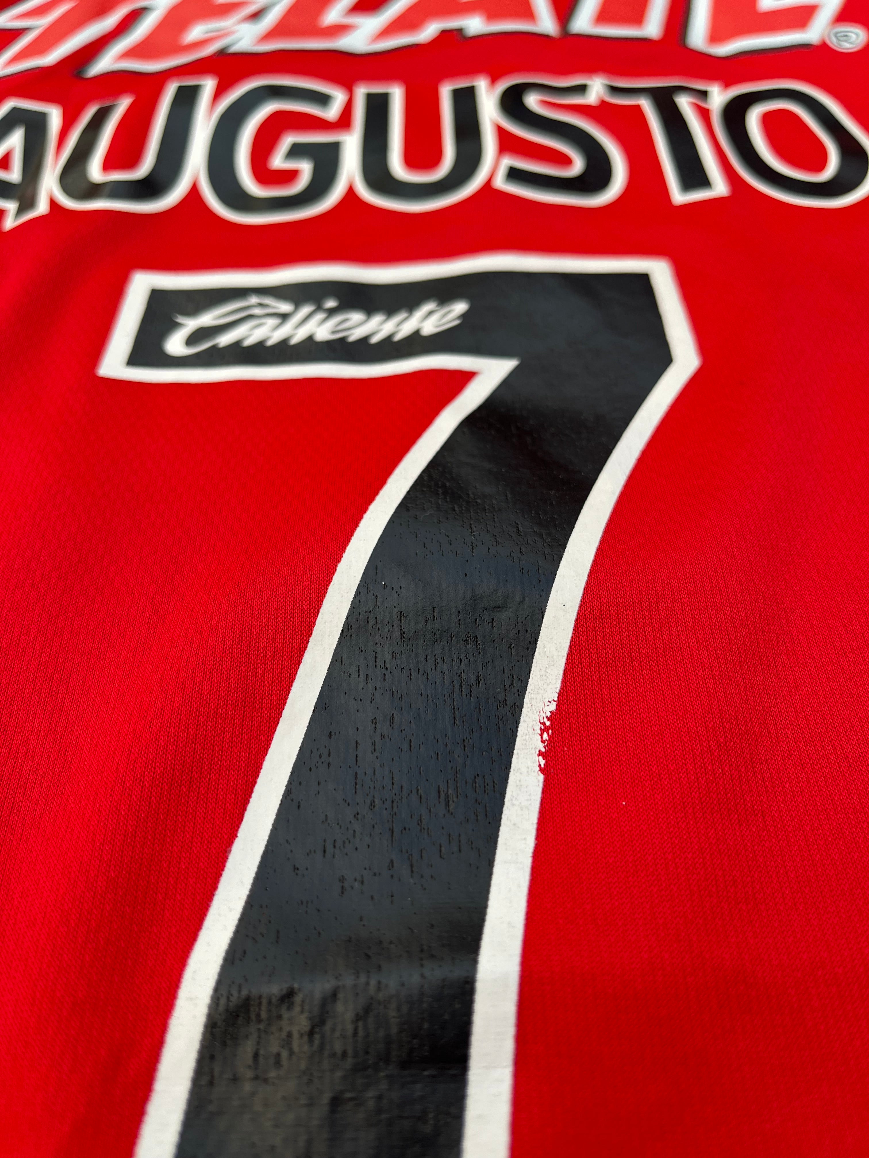 Jersey Xolos Local 2011 2012 Utilería Autografiado por Leandro Augusto (S)