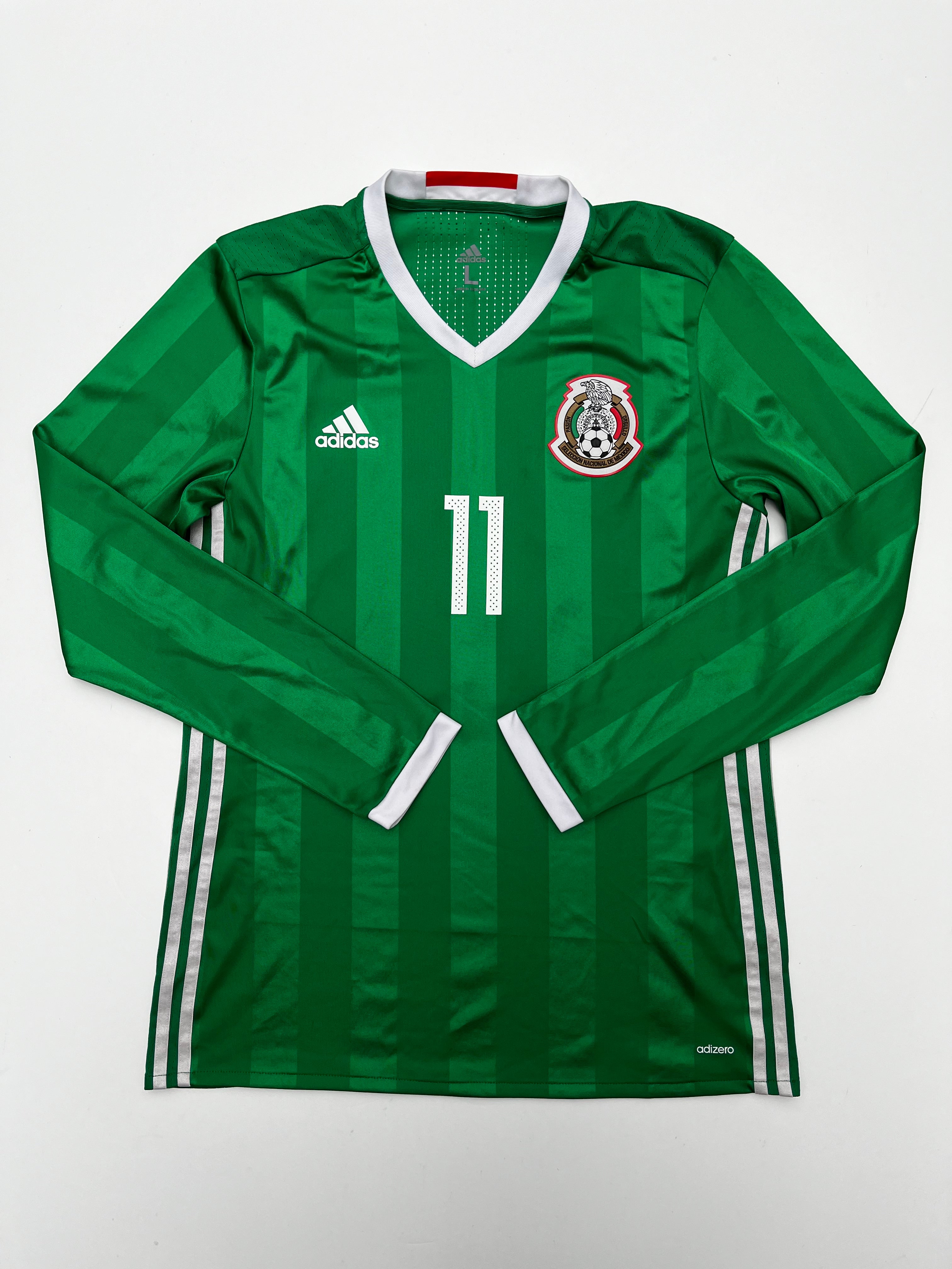 Jersey Mexico Local 2016 2017 Versión Jugador Carlos Vela (L)