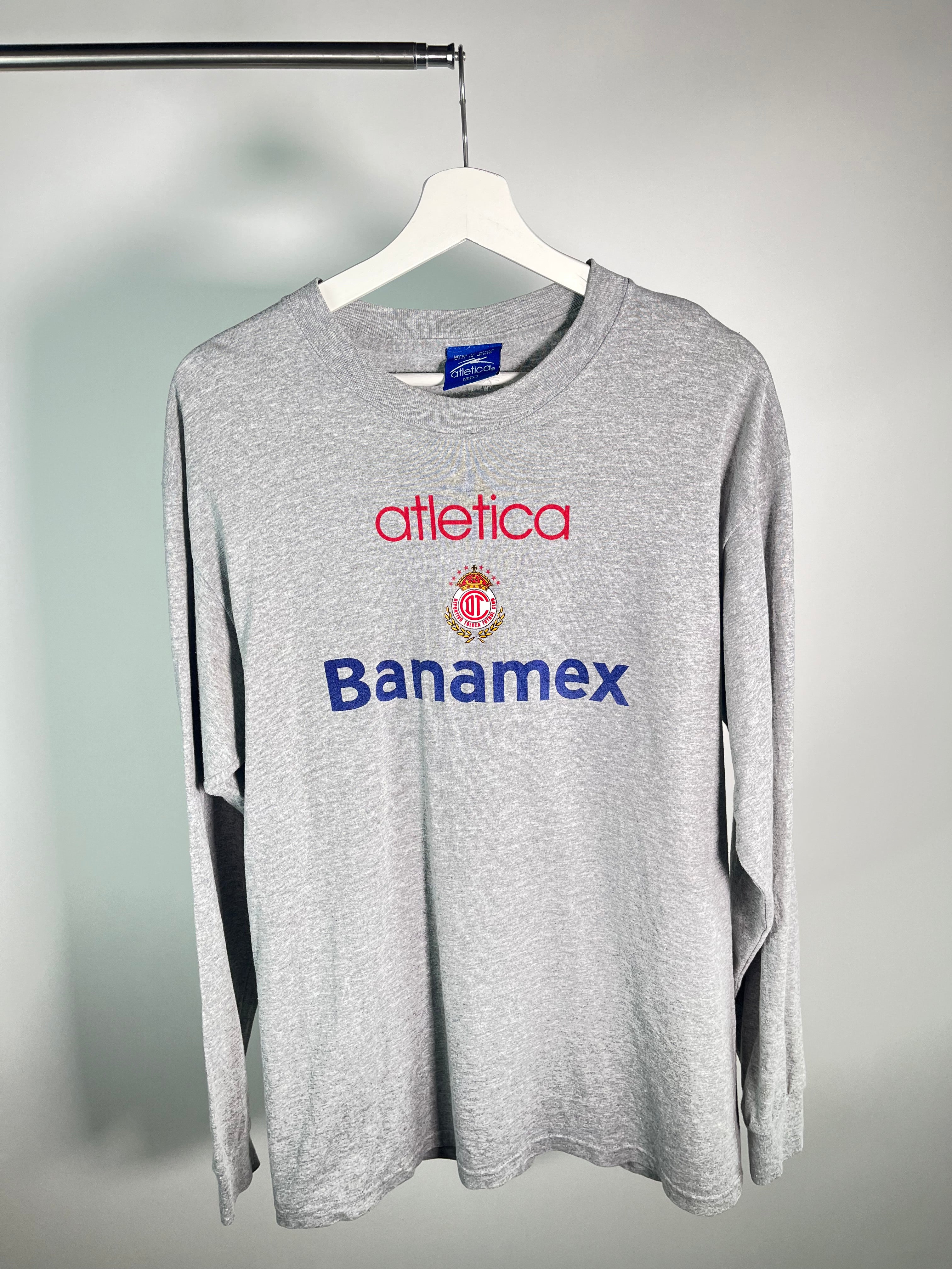 Playera Toluca 2005 2006 Manga Larga (L)