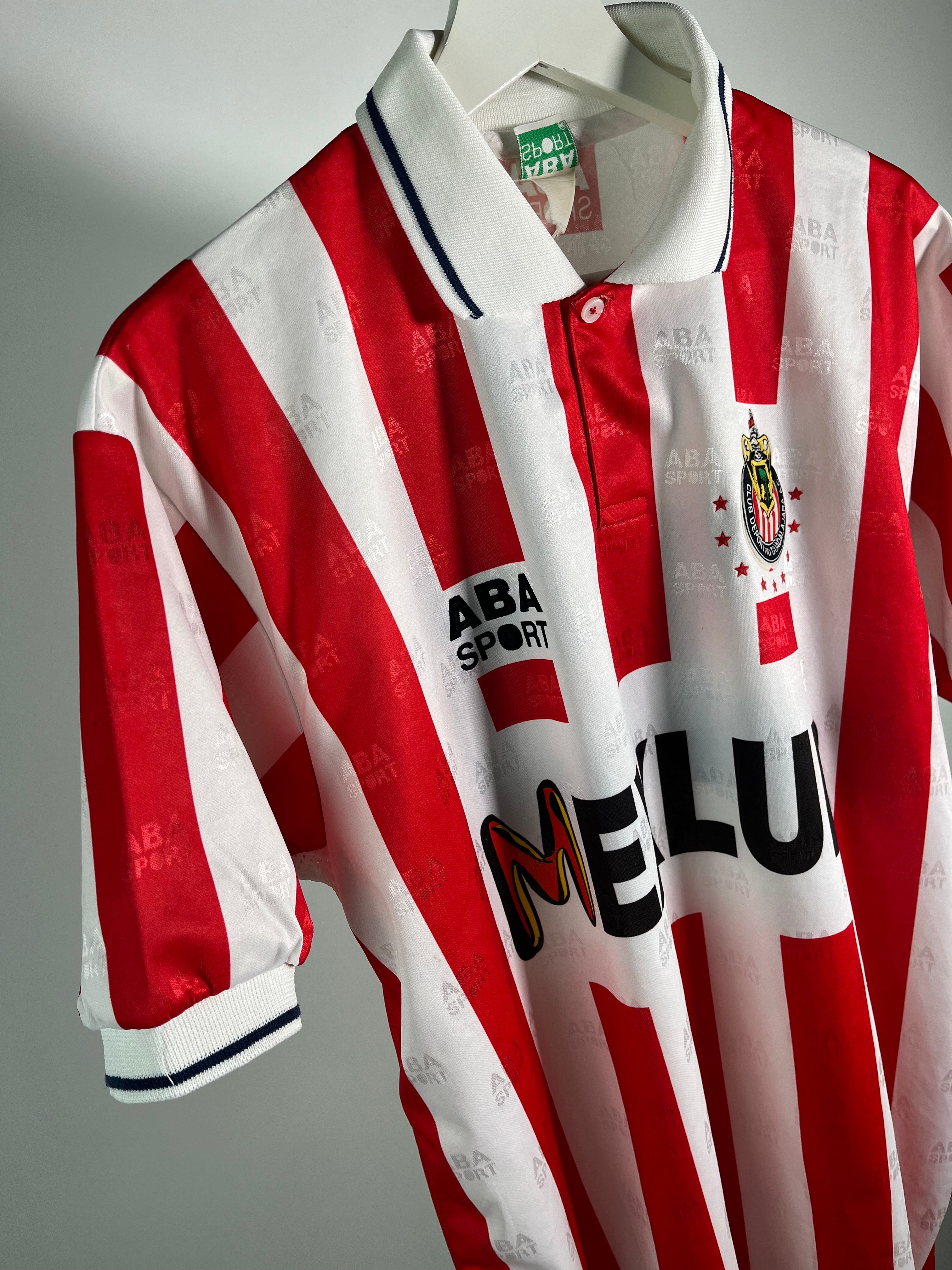 Jersey Chivas Local 1994 1995 Utileria Daniel Guzmán (XL)
