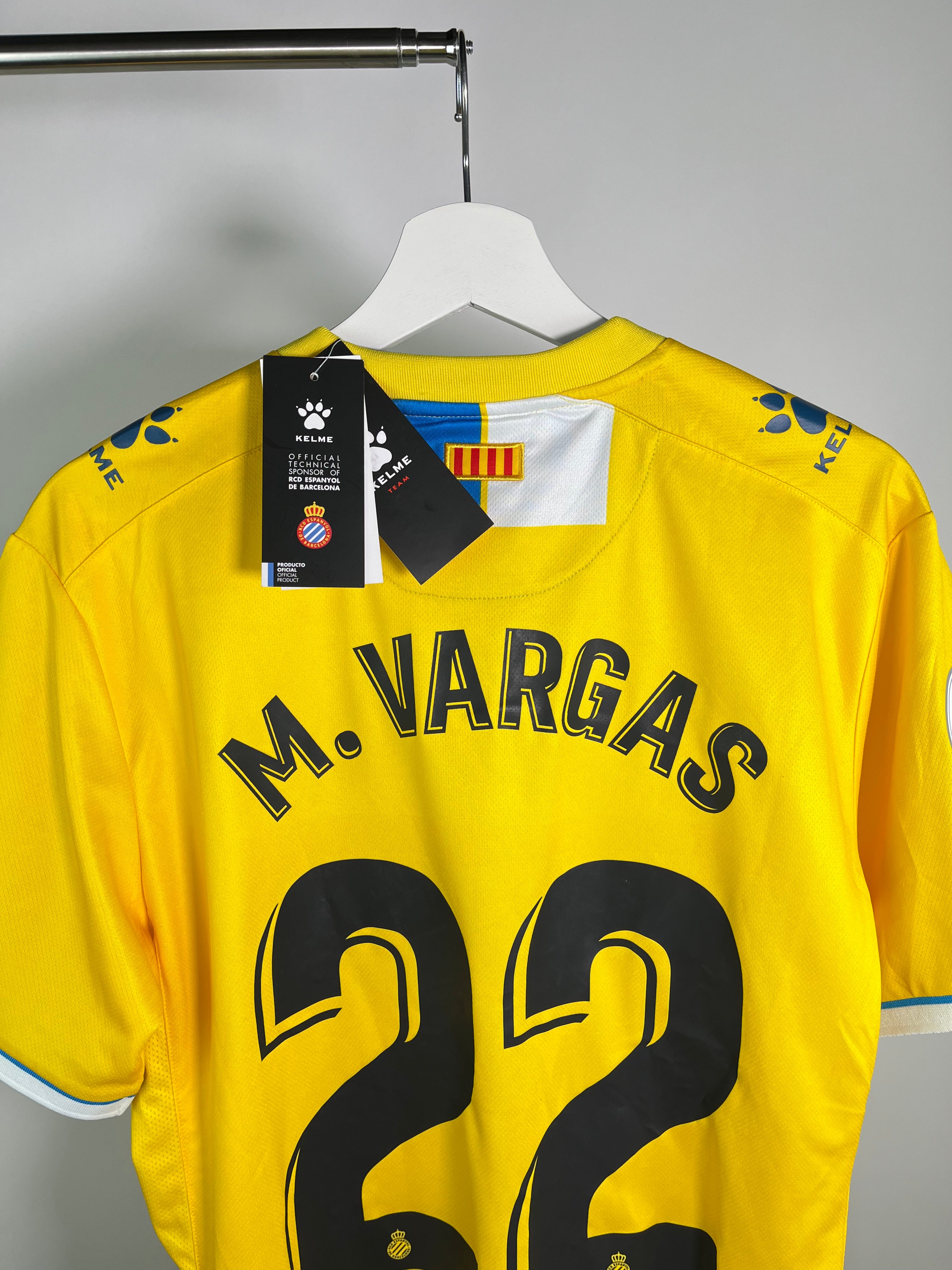Jersey Espanyol de Barcelona Tercera 2018 2019 Matías Vargas (L)