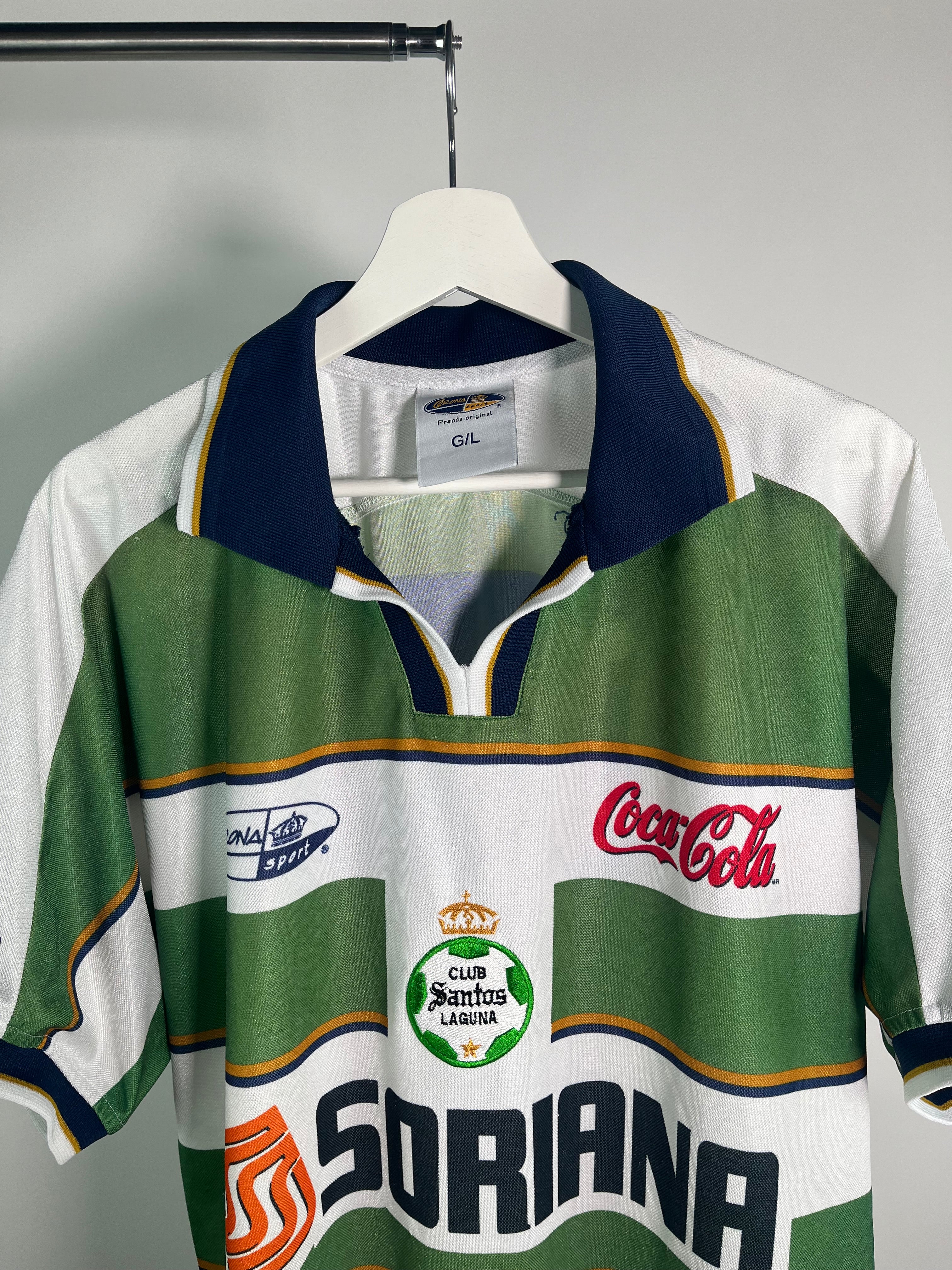Jersey Santos Laguna Local 2000 2001 (L)