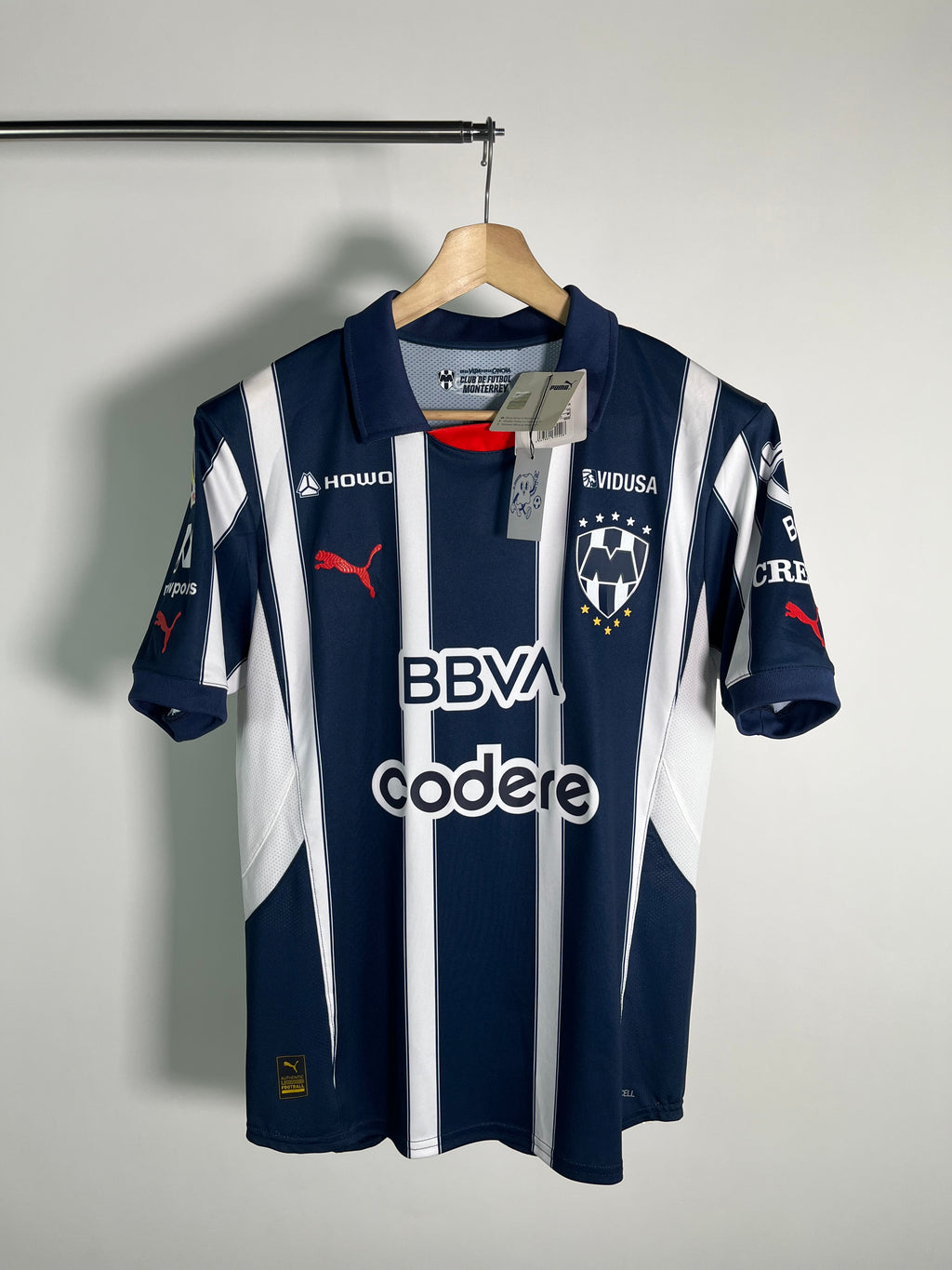 Jersey Rayados Monterrey Local 2024 2025 *C/Etiquetas* Versión Jugador Sergio Canales (M)