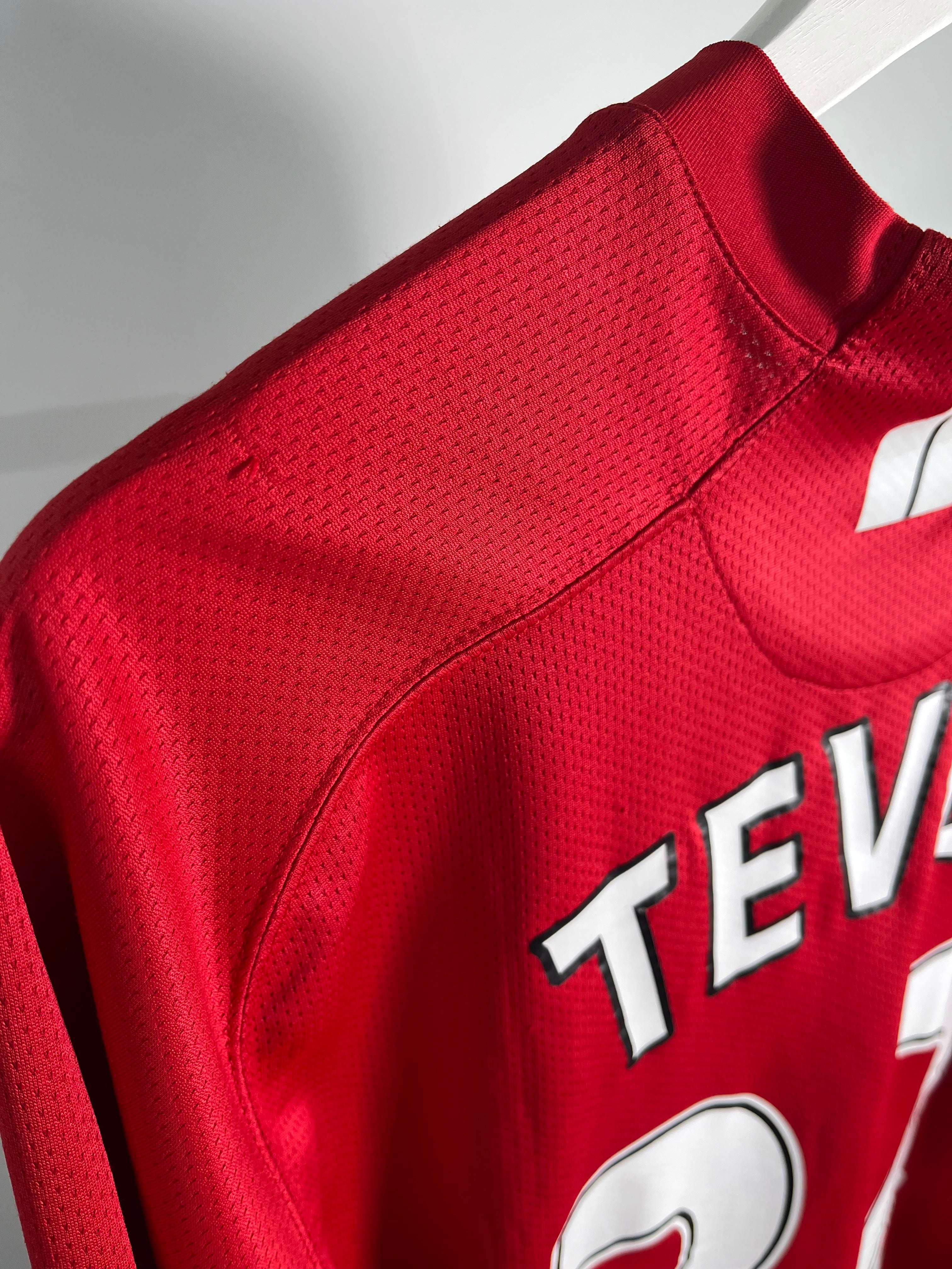 Jersey Manchester United Local 2008 2009 Carlos Tevez (L)