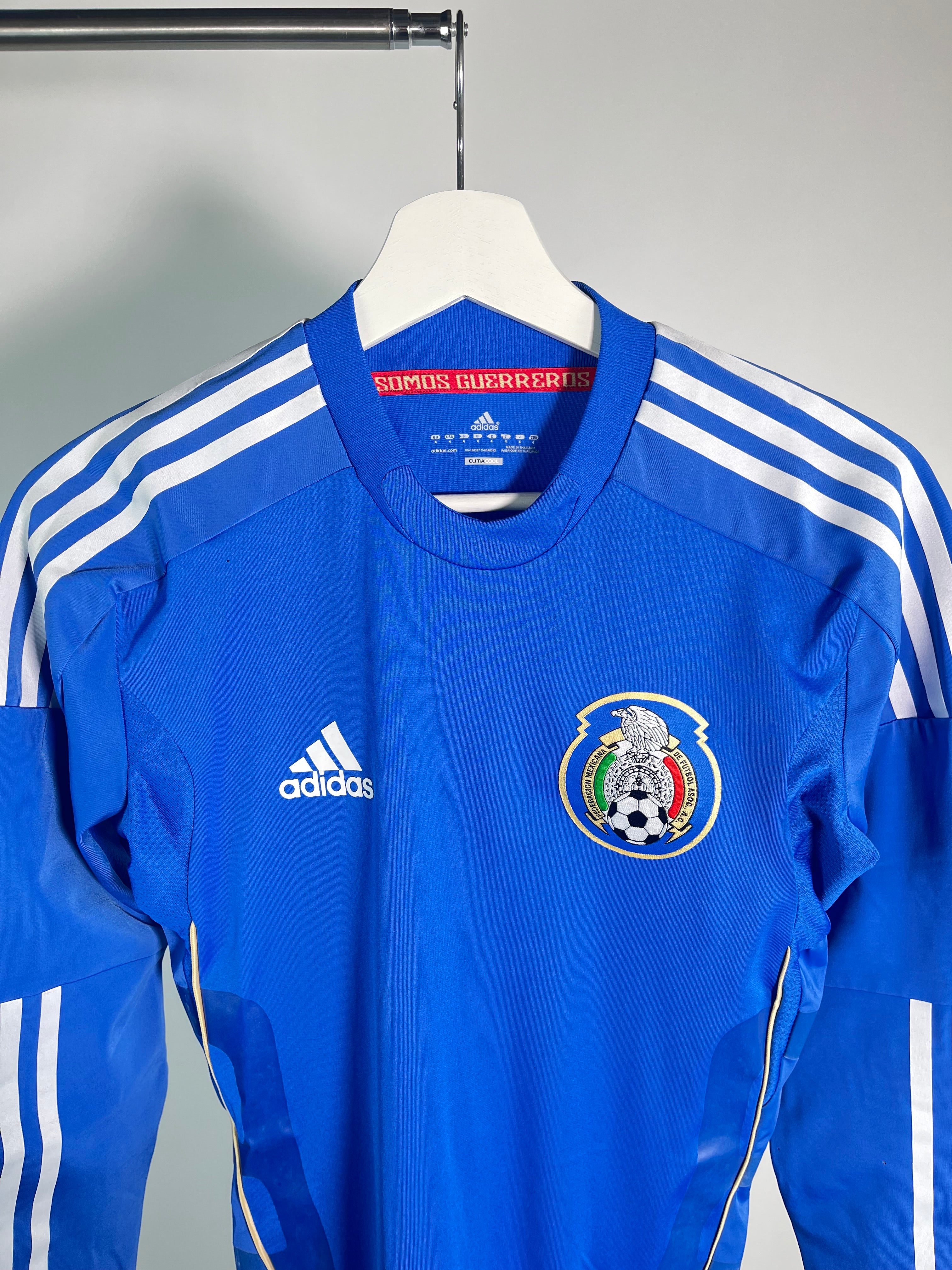 Jersey México Portero 2011 2013 Manga Larga Techfit (S)
