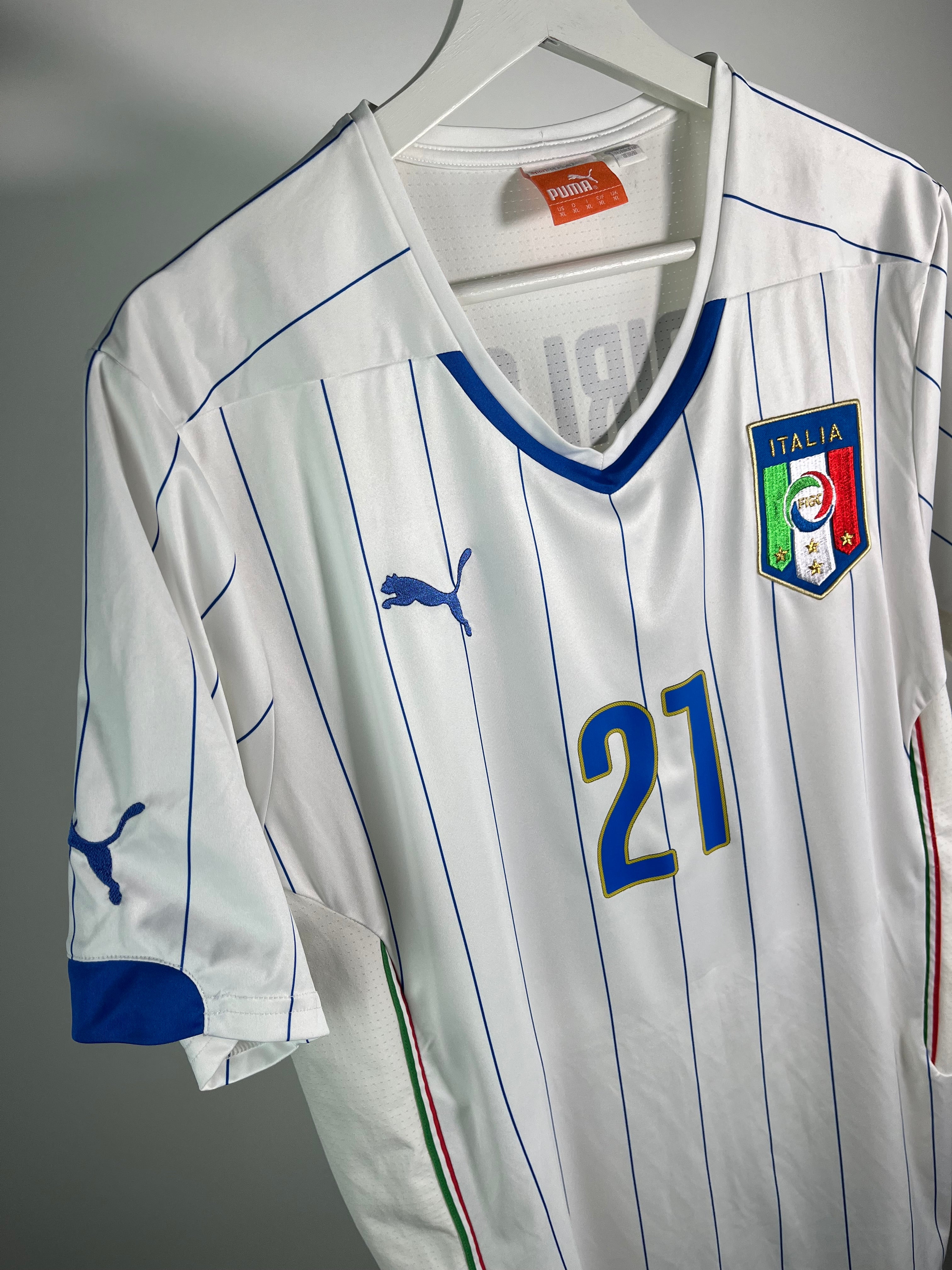 Jersey Italia Visita 2014 2016 Andrea Pirlo (XL)