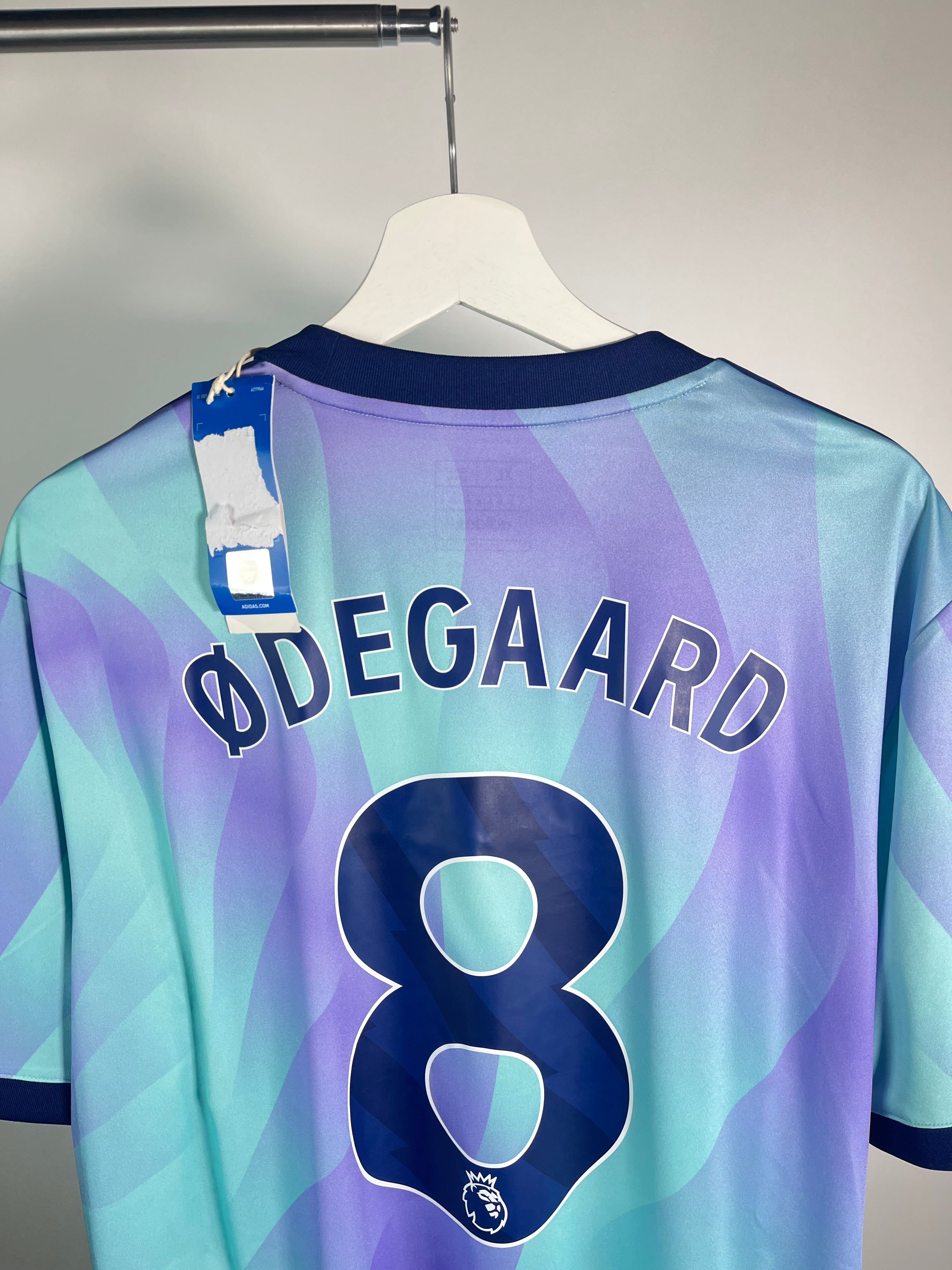 Jersey Arsenal Tercera 2024 2025 Martin Ødegaard *C/Etiquetas* (XL)