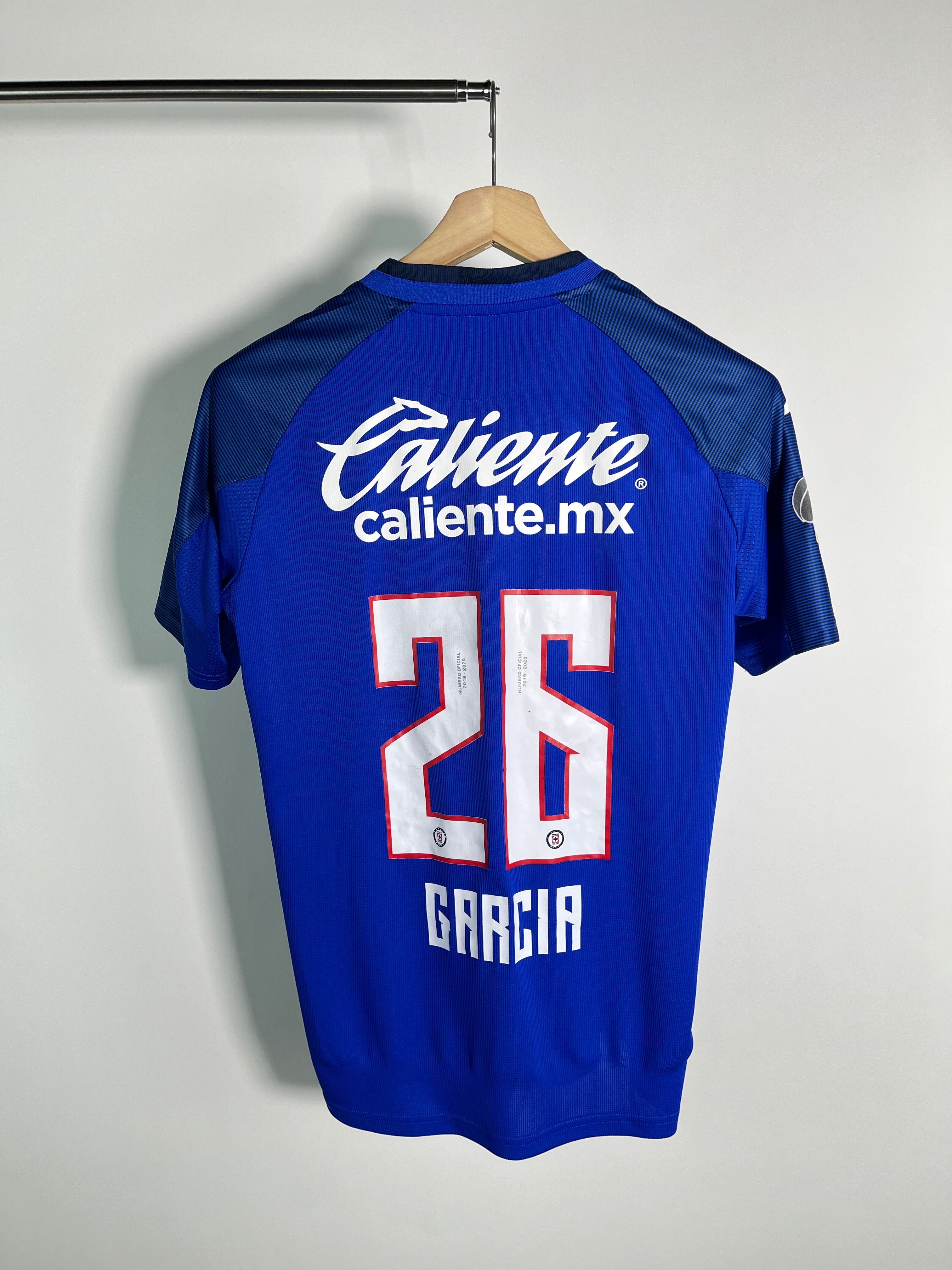 Jersey Cruz Azul Local 2019 2020 Utilería Amaury García (S)
