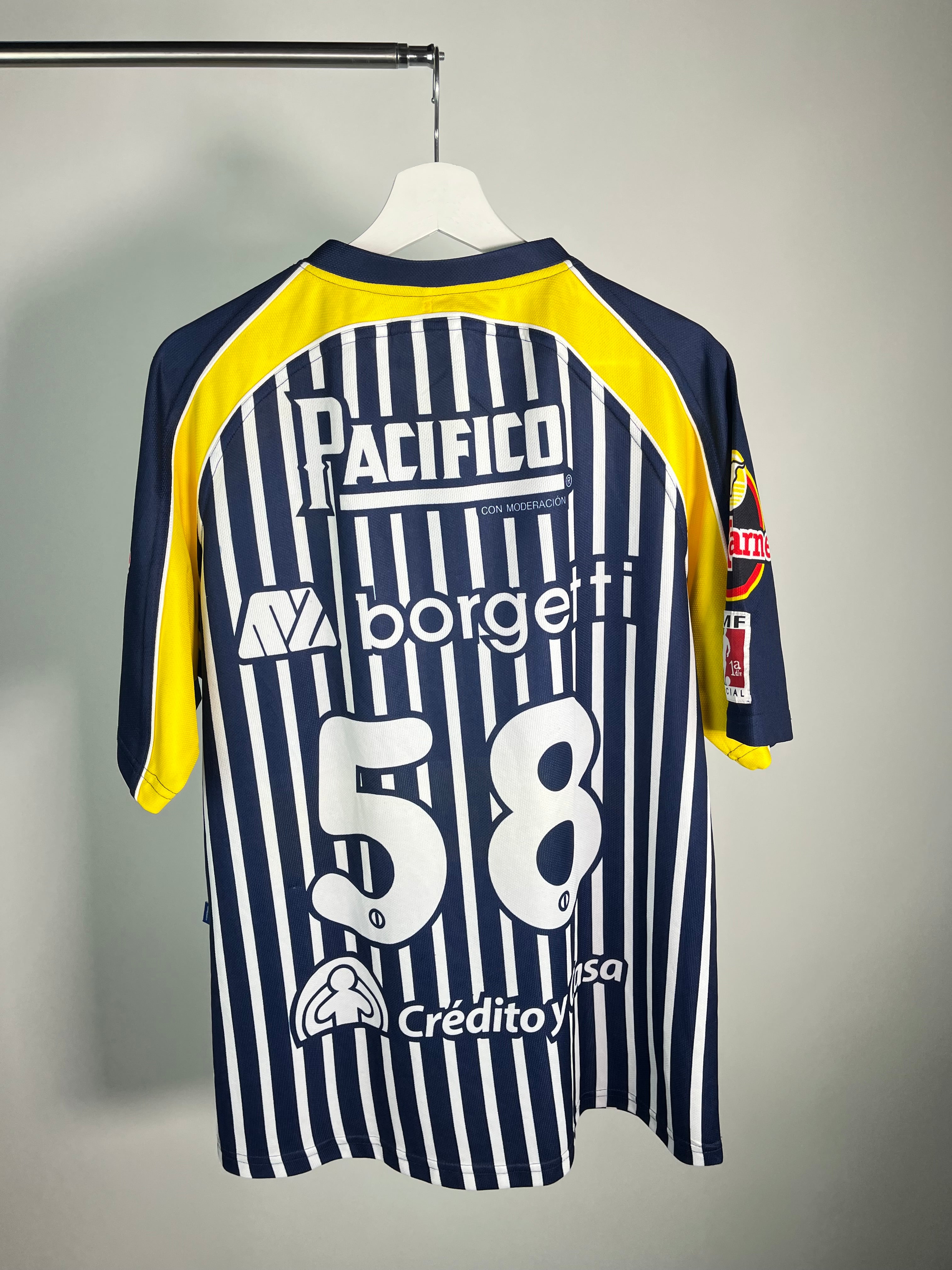 Jersey Dorados Tercera 2004 2005 Utilería Jared Borgetti (L)