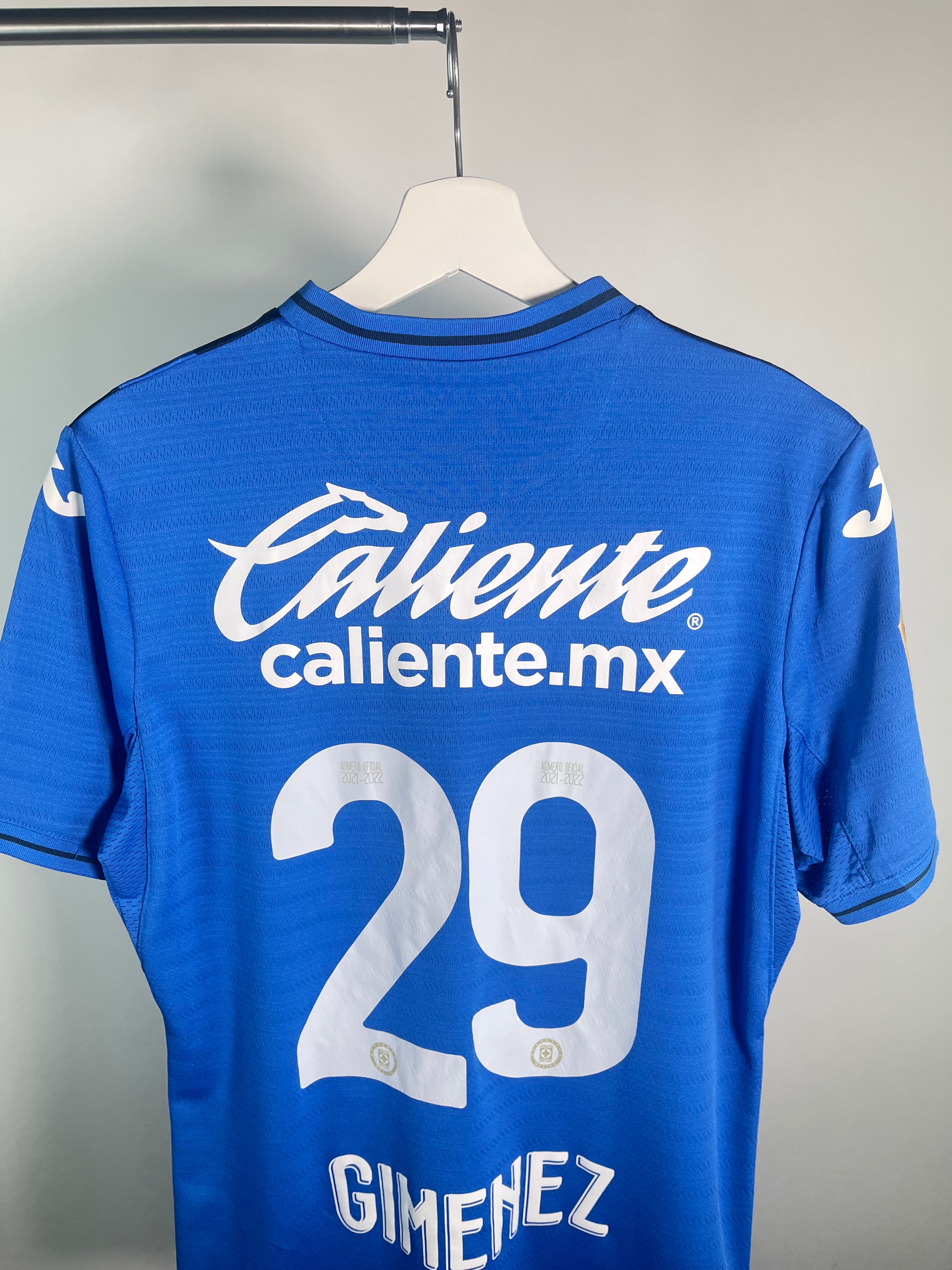 Jersey Cruz Azul Local 2021 2022 Santiago Giménez (S)