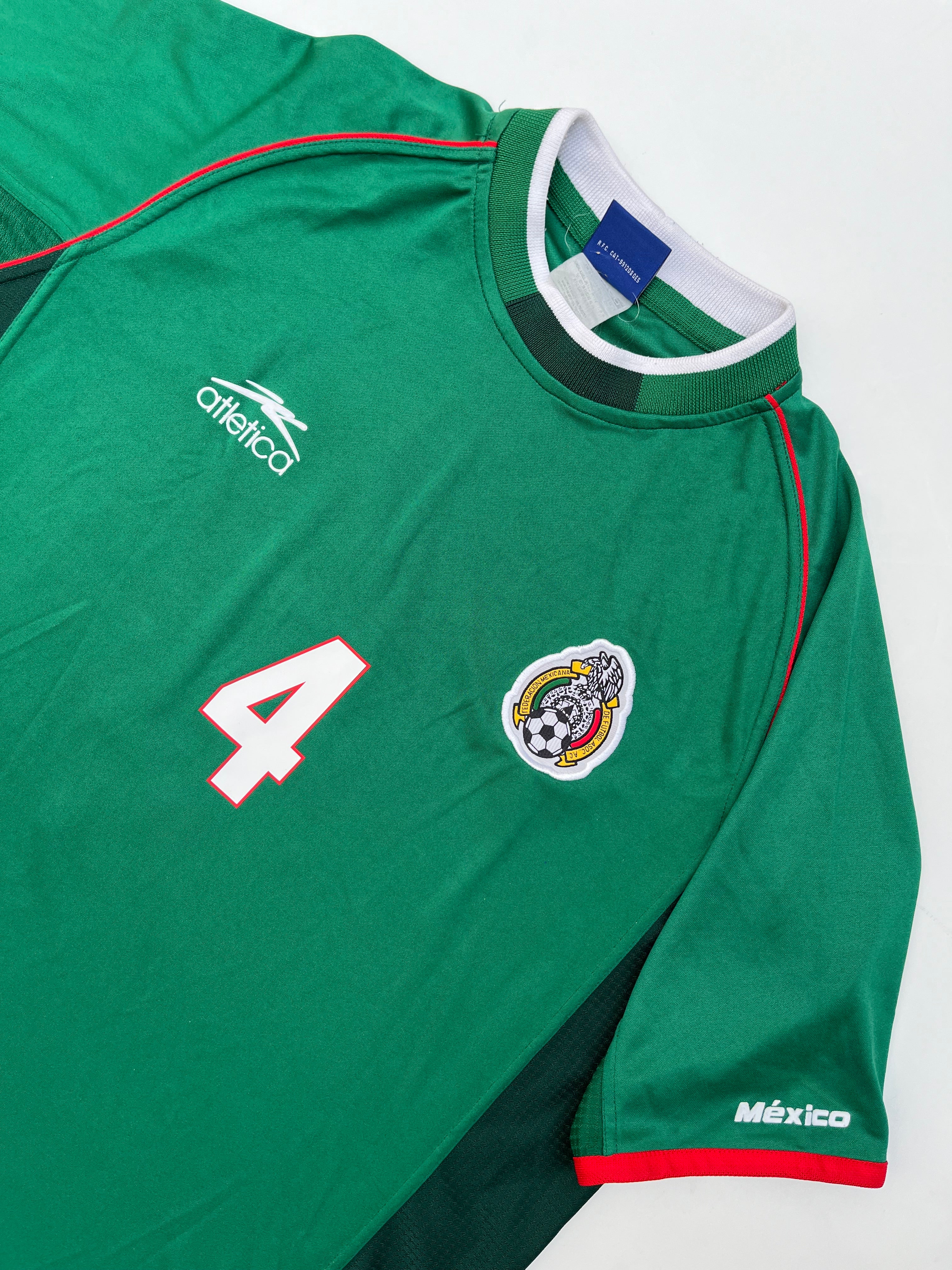 Jersey México Local 2001 2002 Rafael Márquez (XL)