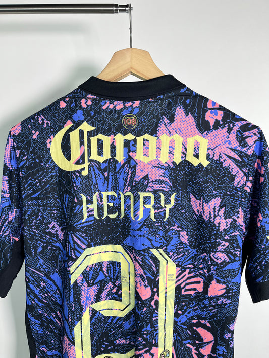 Jersey Club America Tercera 2024 2025 Versión Jugador Henry Martín (L)
