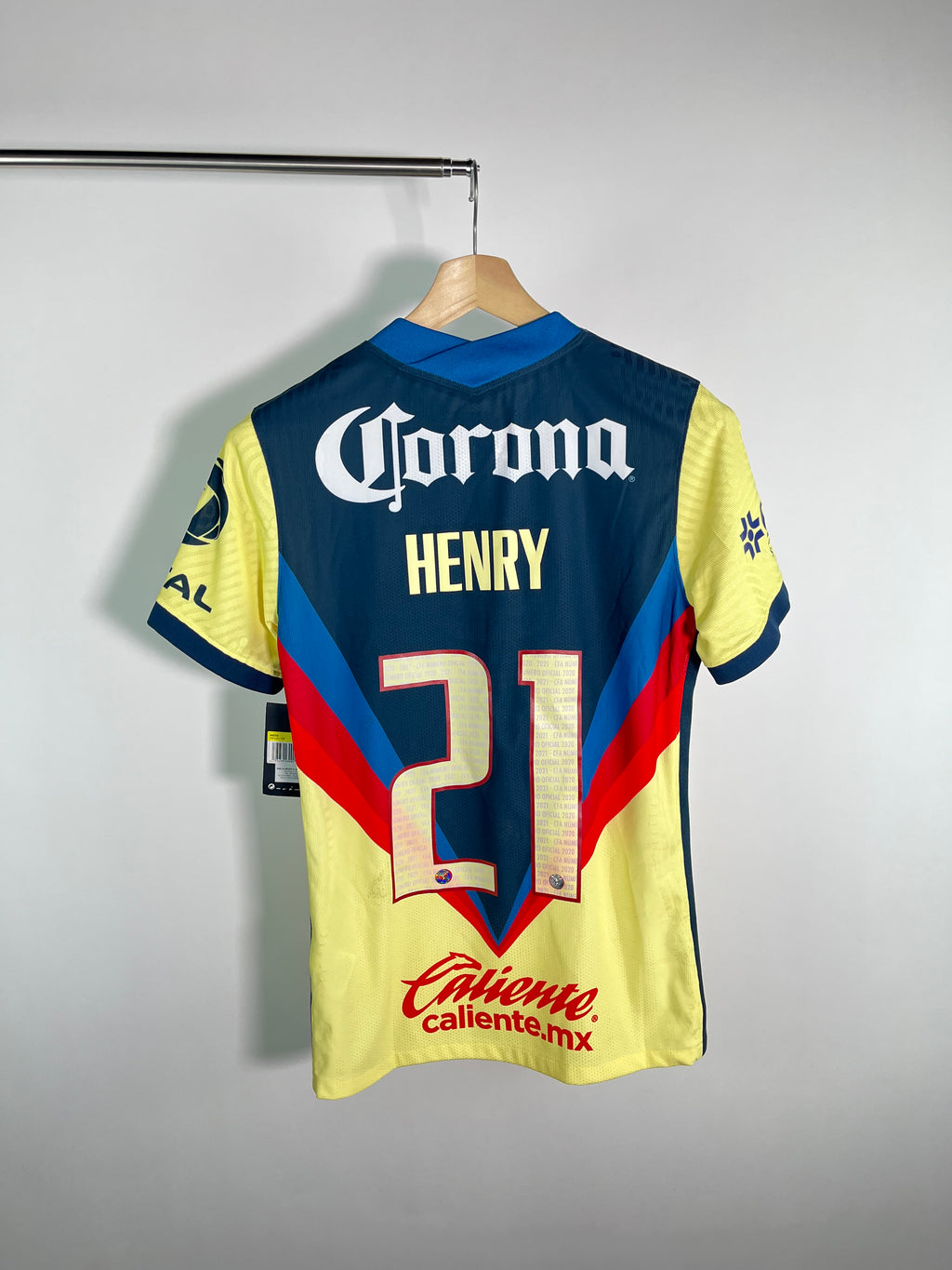 Jersey Club América Local 2020 2021 Versión Jugador *C/Etiquetas* Henry Martín (S)