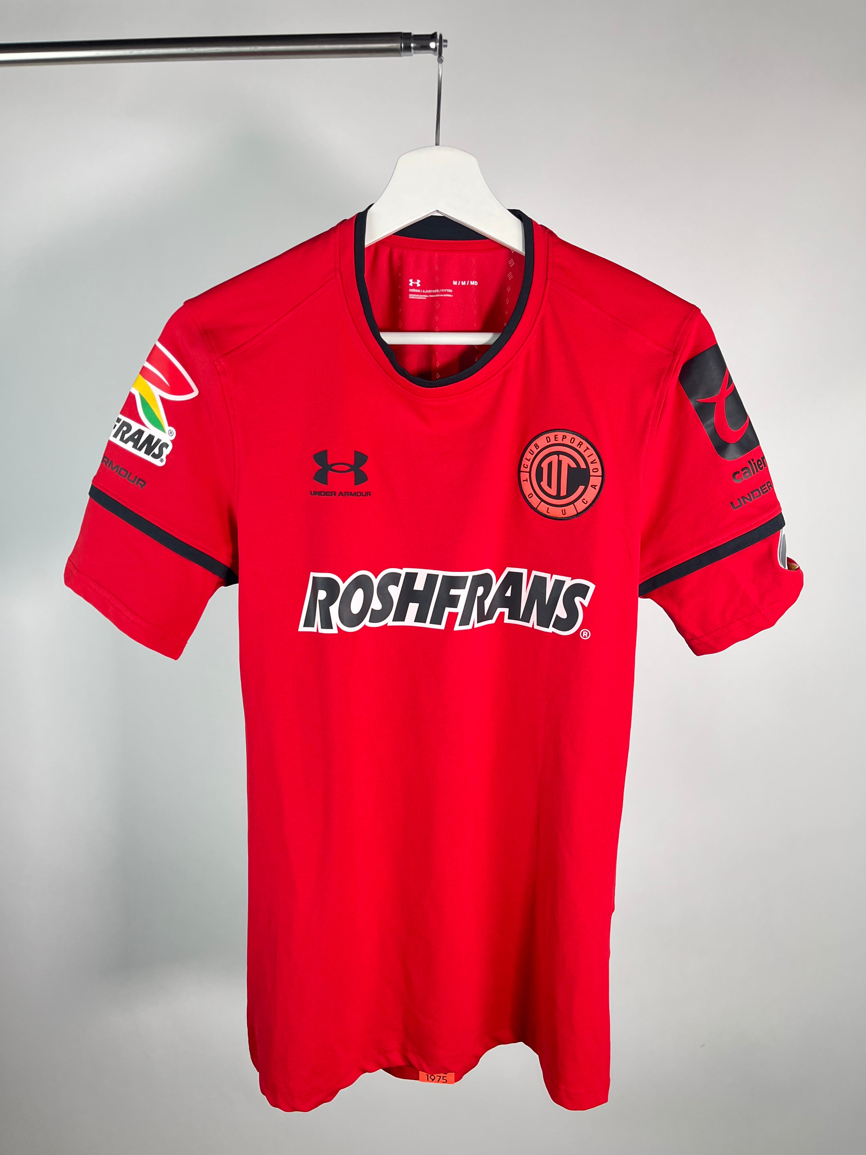 Jersey Toluca Local 2021 2022 Match Worn Pablo González (M)