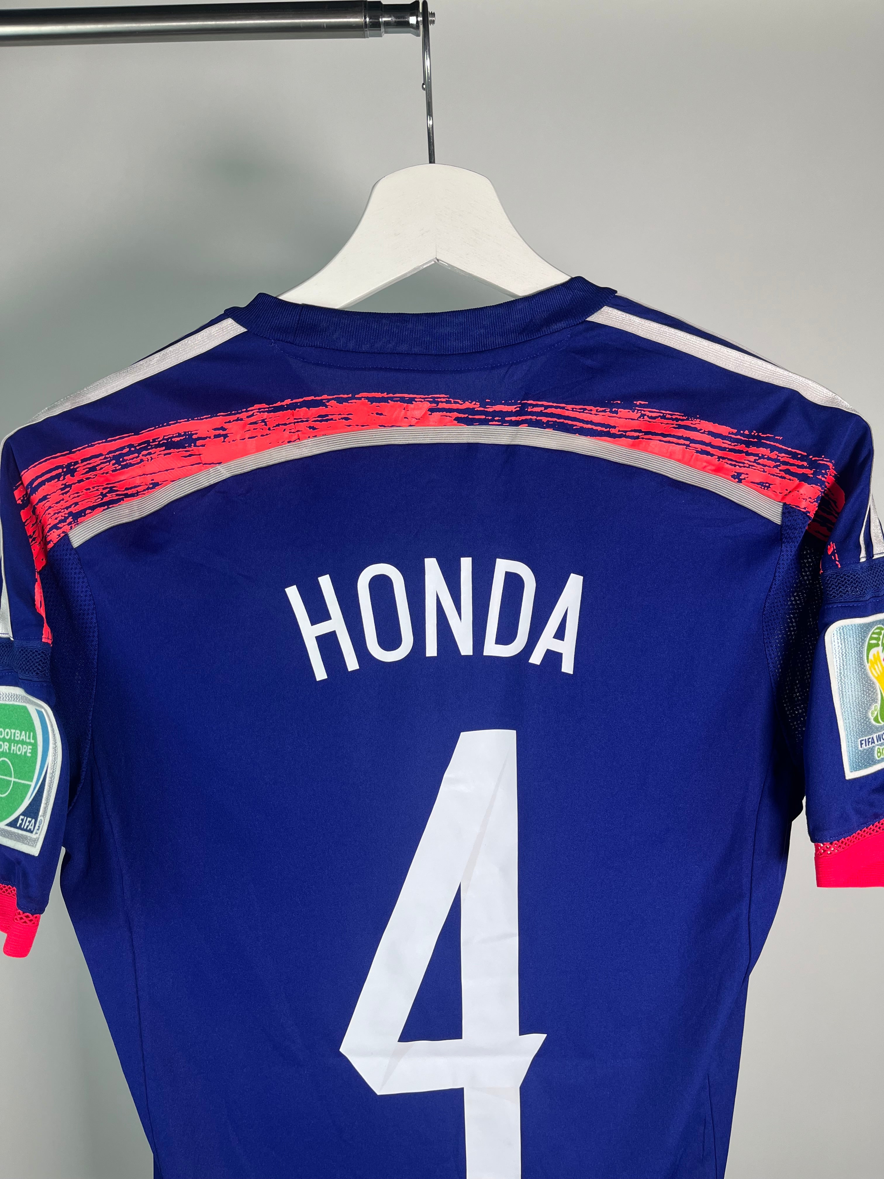 Jersey Japón Local 2014 2015 *Mundial Brasil* Versión Jugador Keisuke Honda (XS)