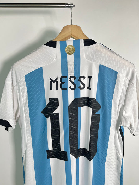 Jersey Argentina Local 2022 2023 Versión Jugador Lionel Messi (M)