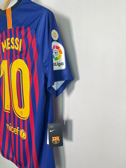 Jersey Barcelona Local 2018 2019 *C/Etiquetas* Lionel Messi (L)