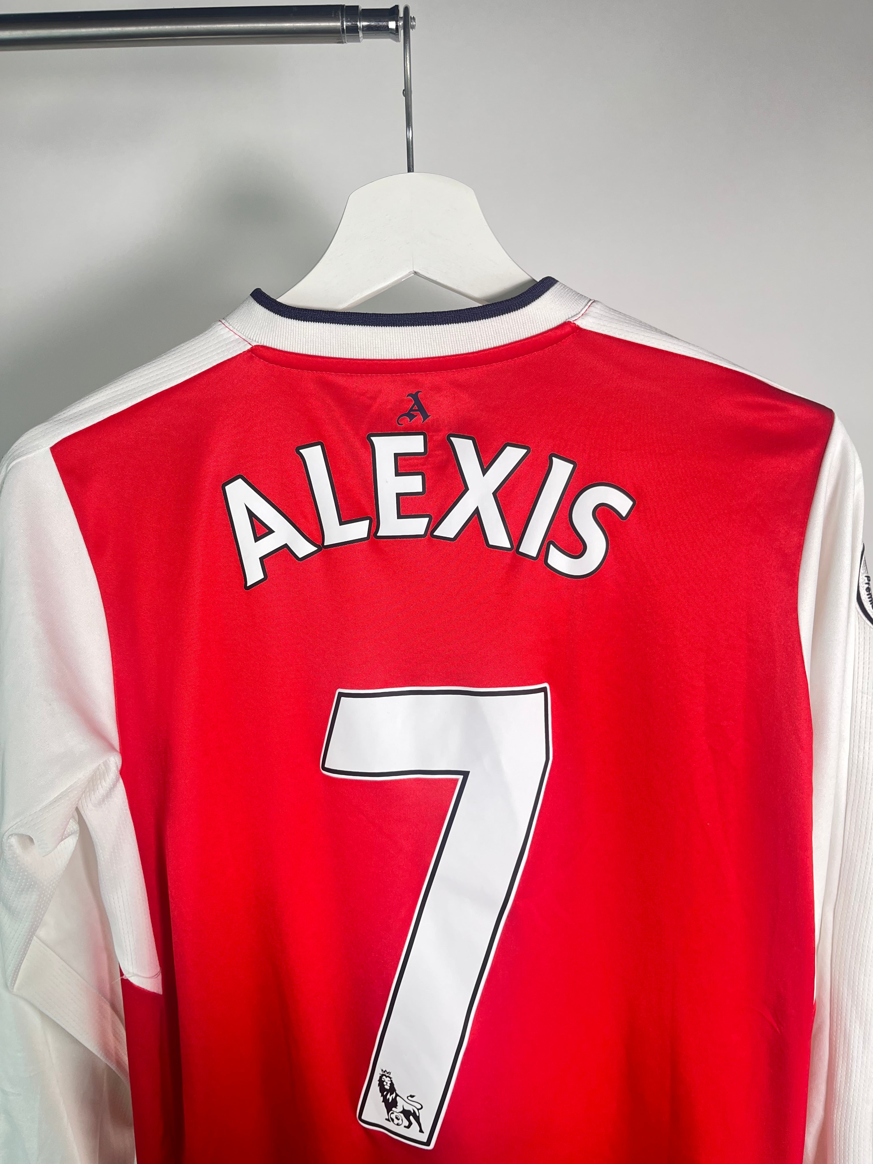 Jersey Arsenal Local 2016 2017 Manga Larga Alexis Sánchez (XL Niño)