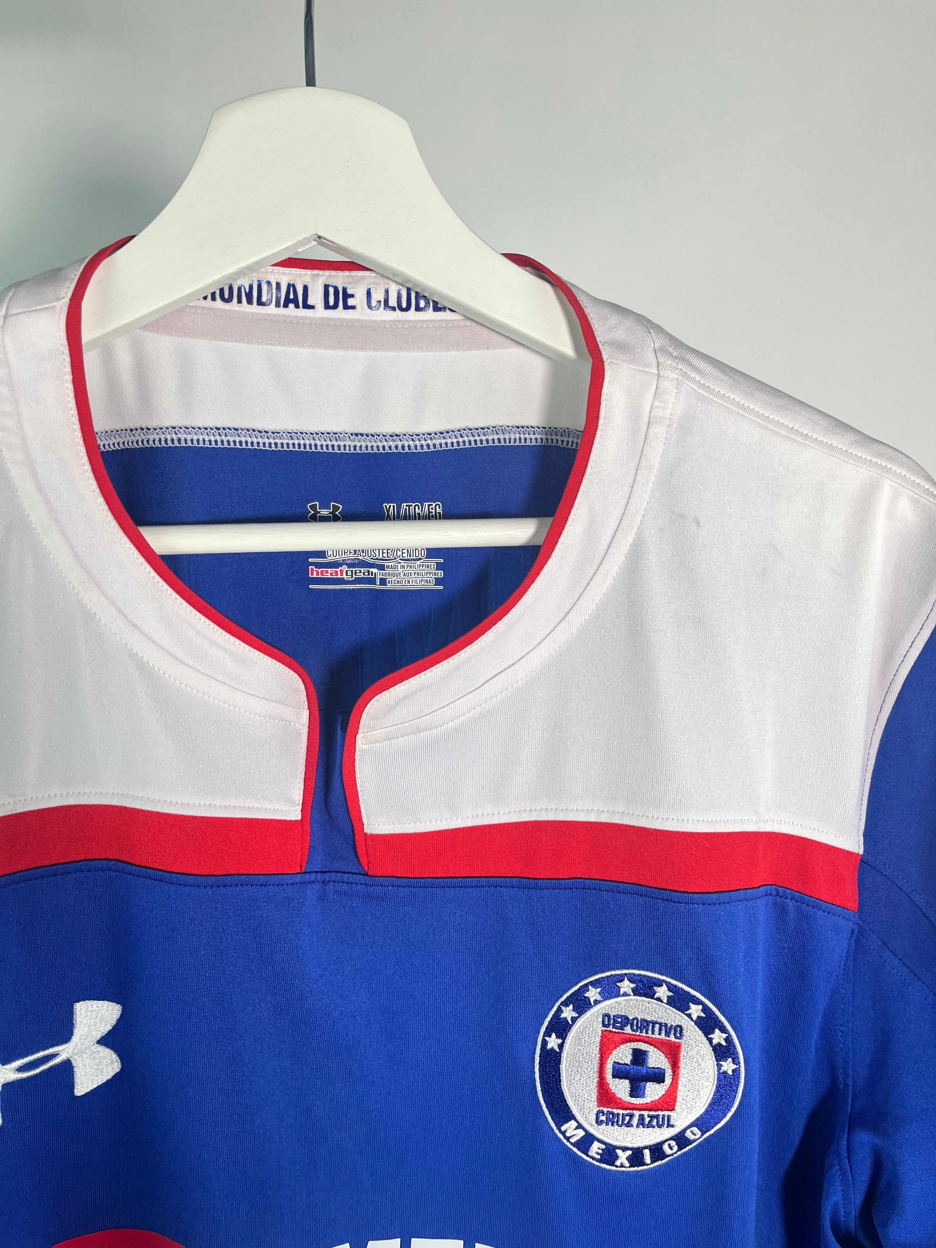 Jersey Cruz Azul Local 2014 *Especial Mundial de Clubes* Chrisitan Giménez (XL)