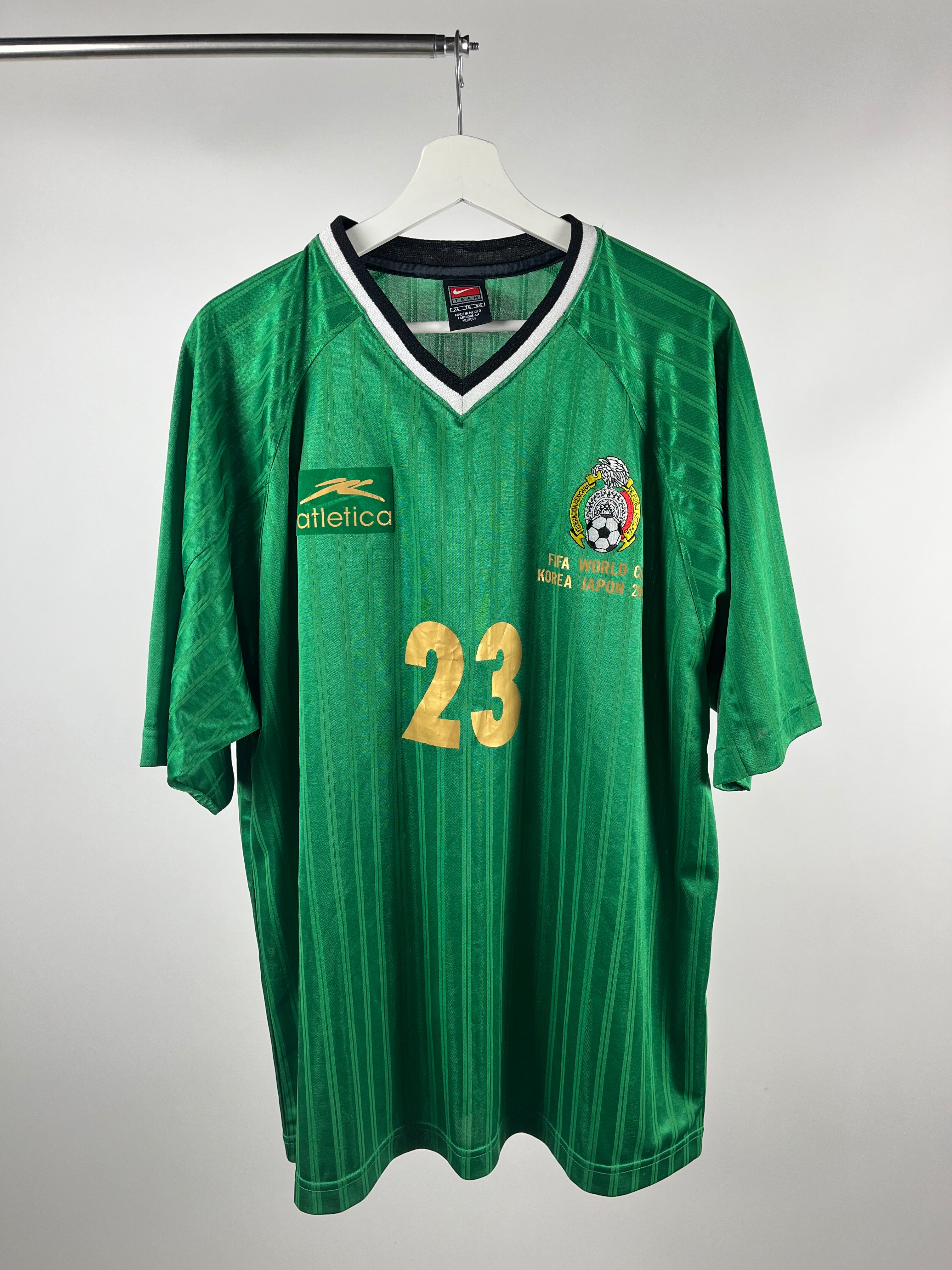 Jersey Portero México 2002 Utilería Preparado Para Jorge Campos *Corea-Japón* (XL)
