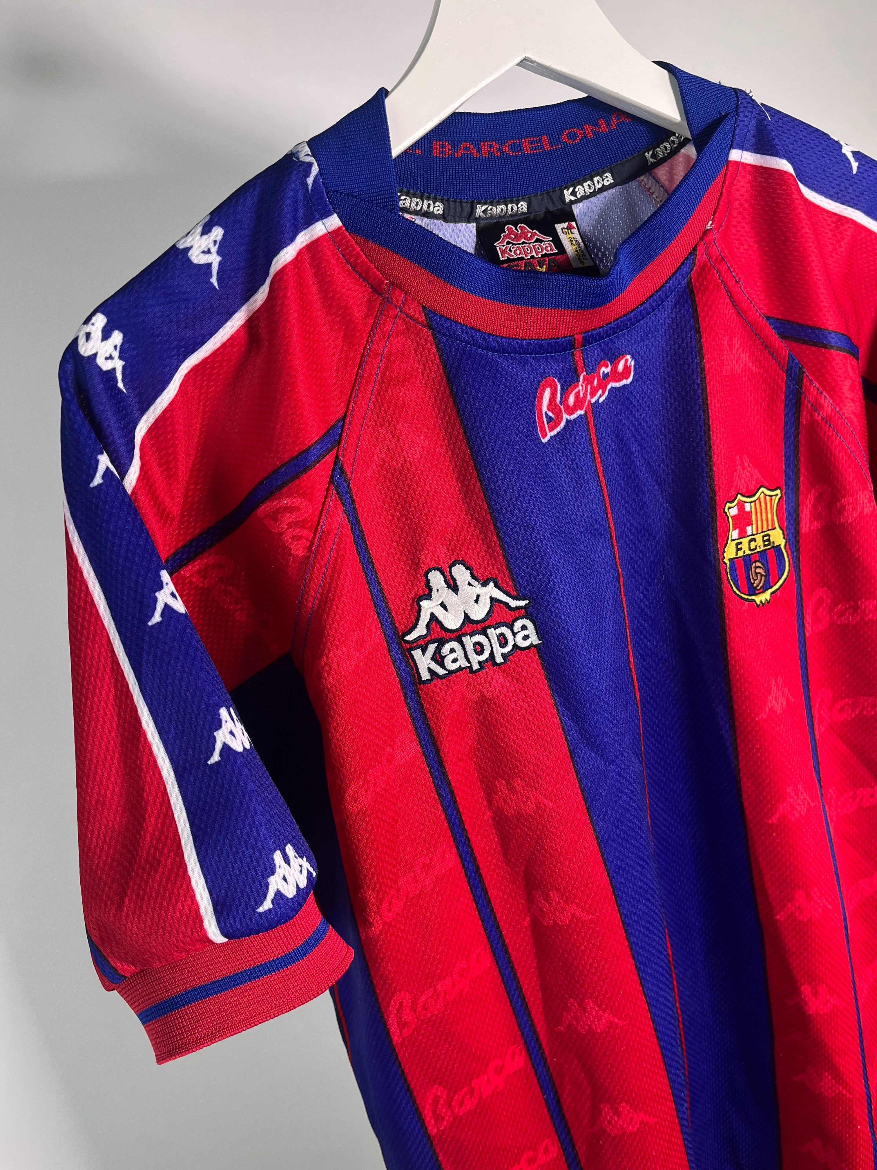 Jersey Barcelona Local 1997 1998 Rivaldo (L)