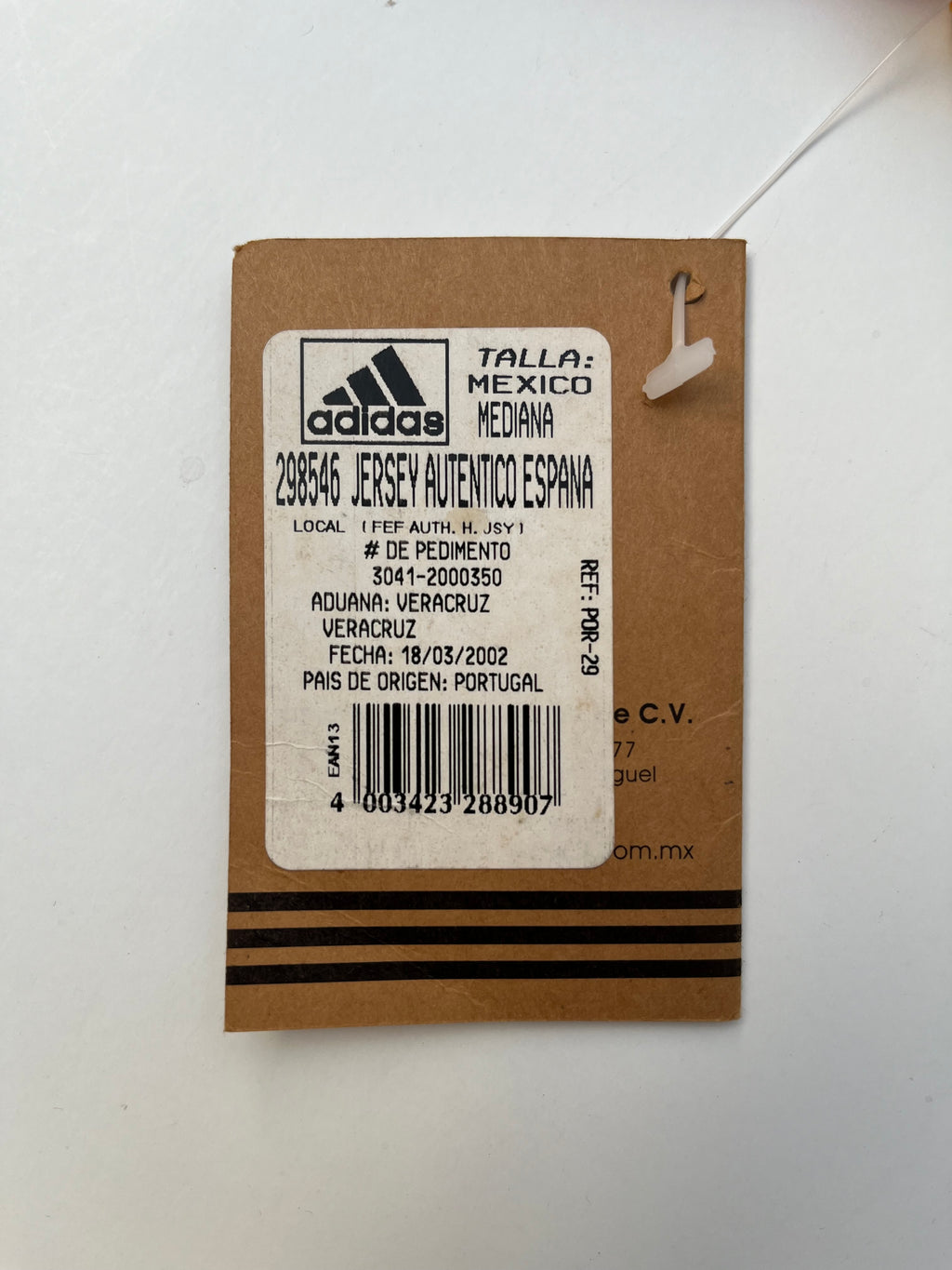 Jersey España Local 2002 2003 Versión Jugador (M)