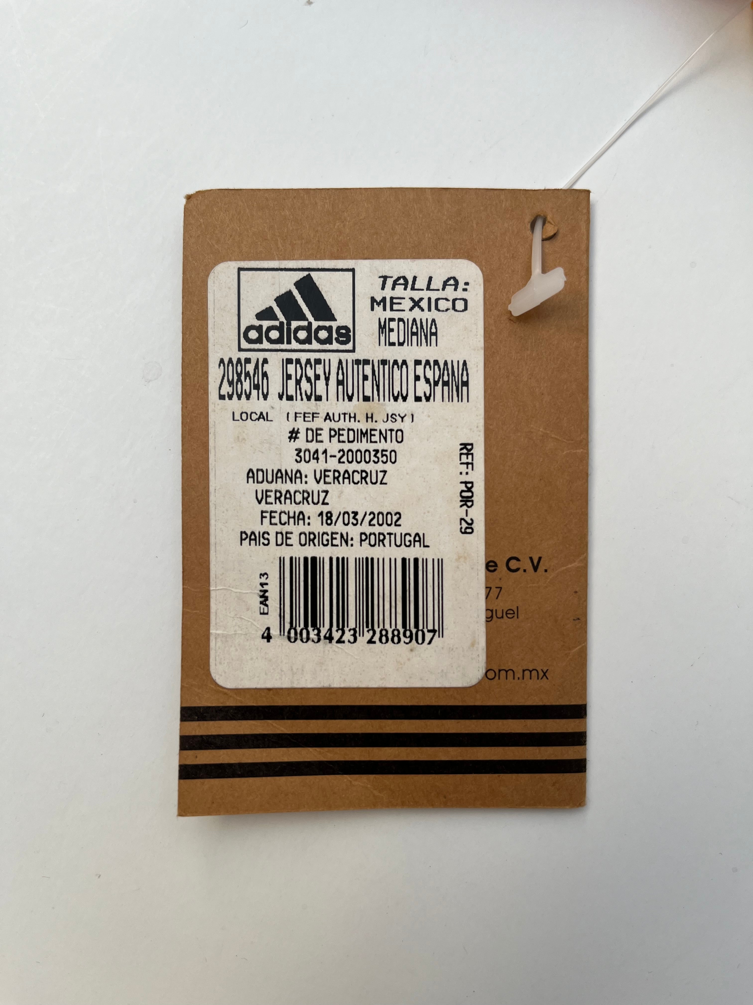 Jersey España Local 2002 2003 Versión Jugador (M)