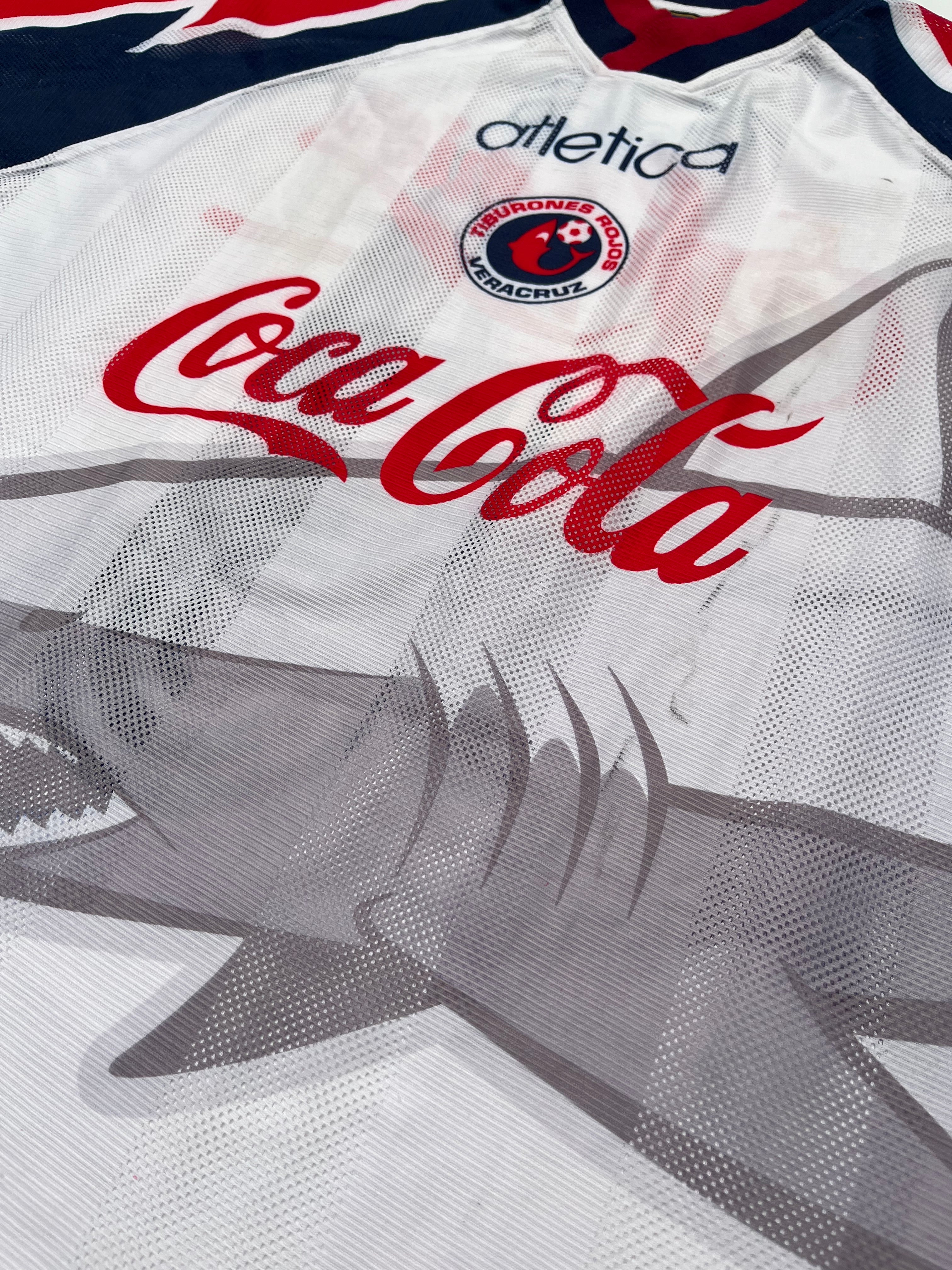 Jersey Veracruz Visita 1998 1999 Match Worn Miguel Murillo (XL)