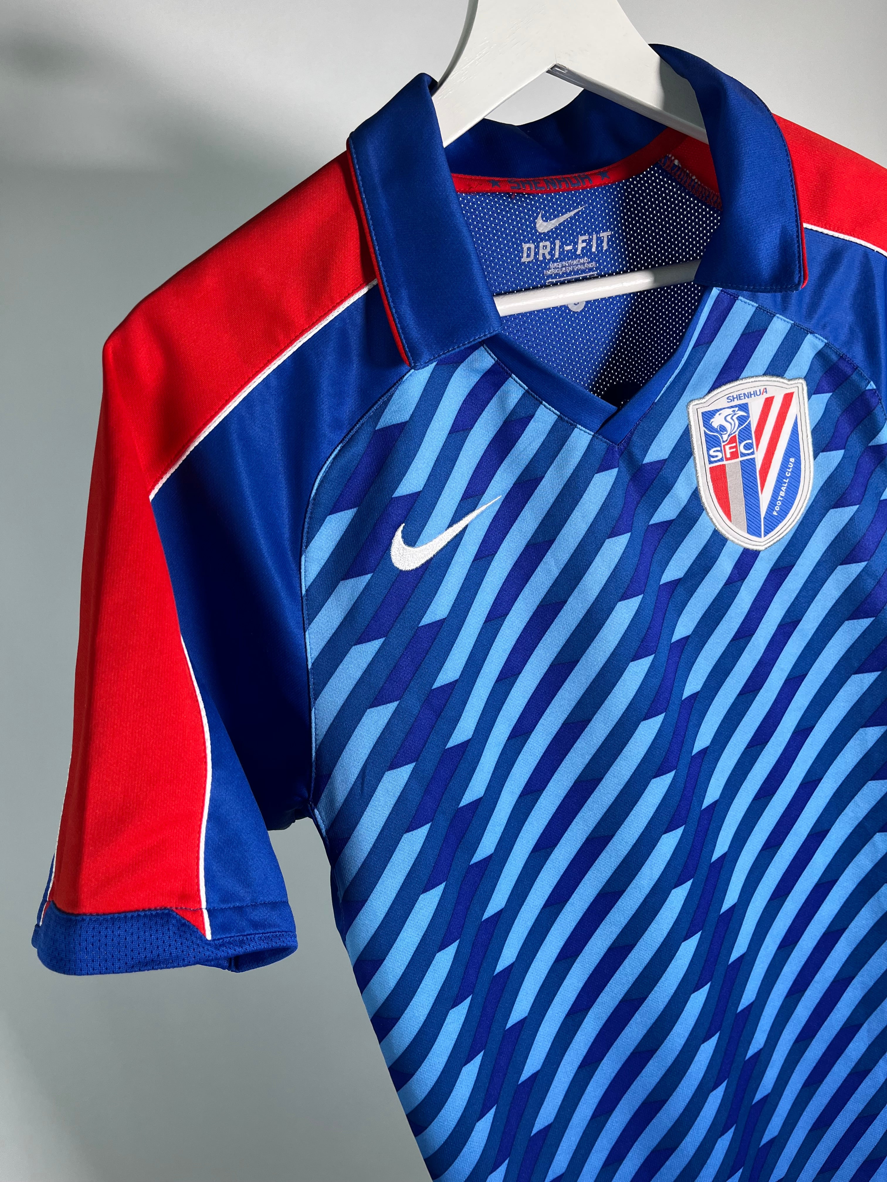 Jersy Shanghai Shenhua Local 2011 2012 Versión Jugador Didier Drogba (S)