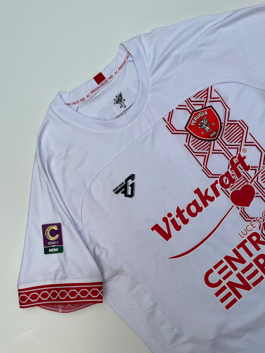 Jersey Perugia Visita 2024 2025 Match Worn Ryder Matos (L)