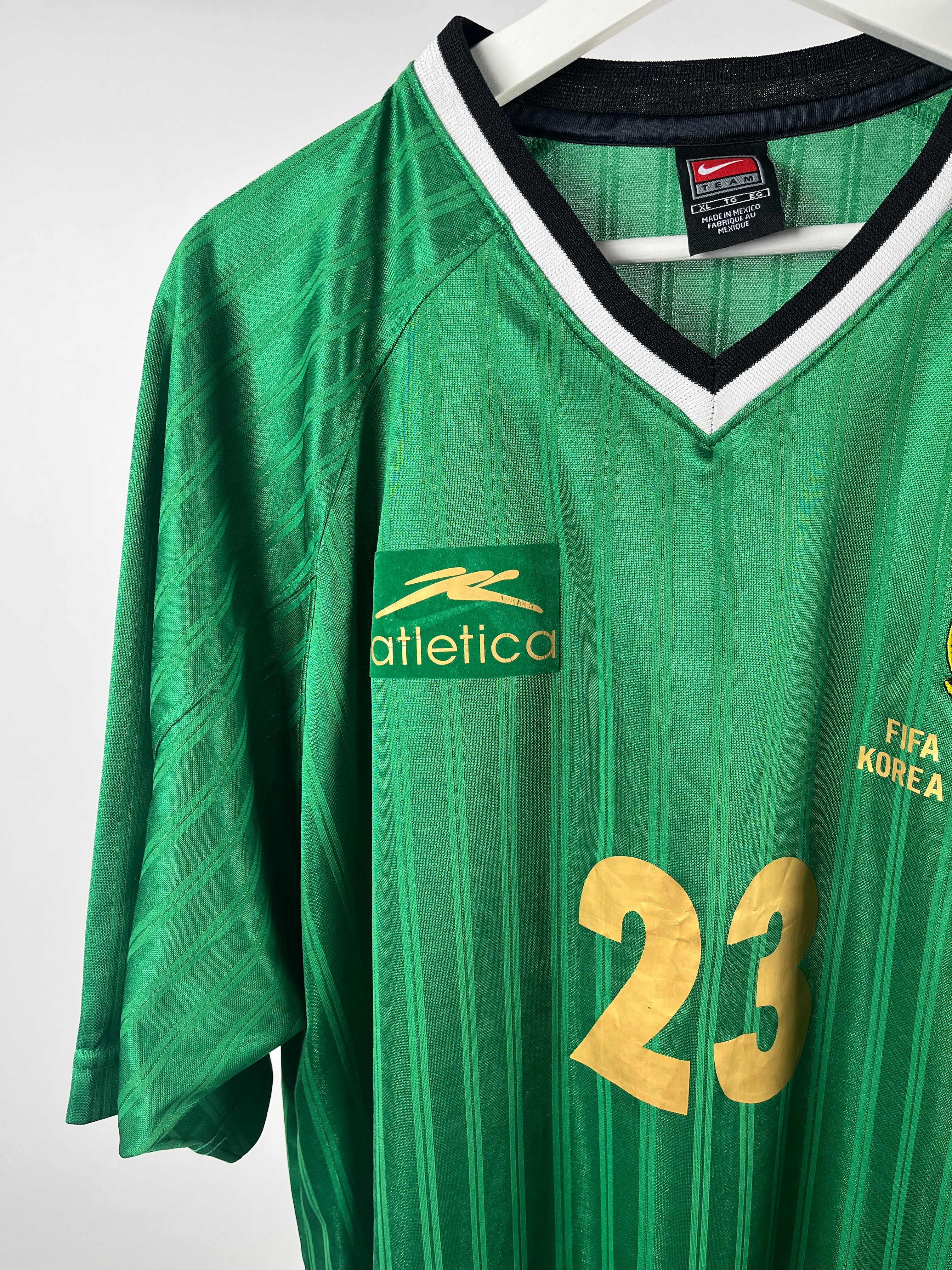 Jersey Portero México 2002 Utilería Preparado Para Jorge Campos *Corea-Japón* (XL)