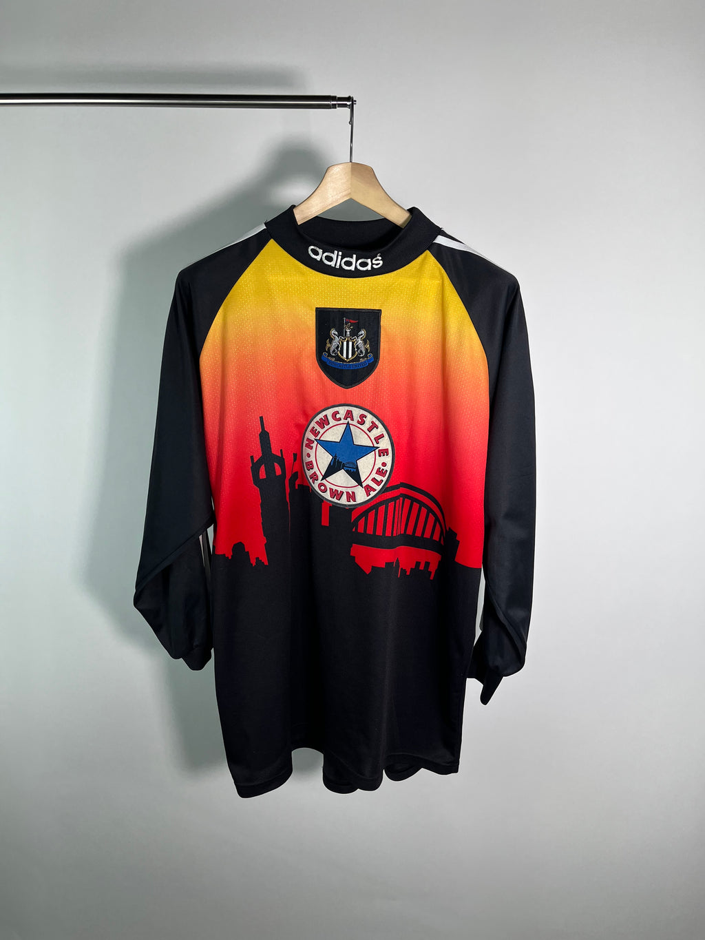Jersey Newcastle United Portero 1996 1997 Manga Larga (XL)