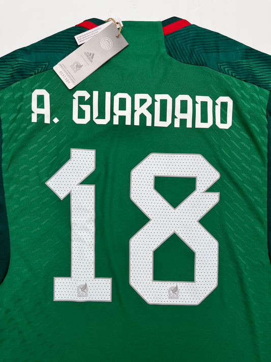 Jersey México Local 2022 2023 Versión Jugador  Andrés Guardado (XXL)