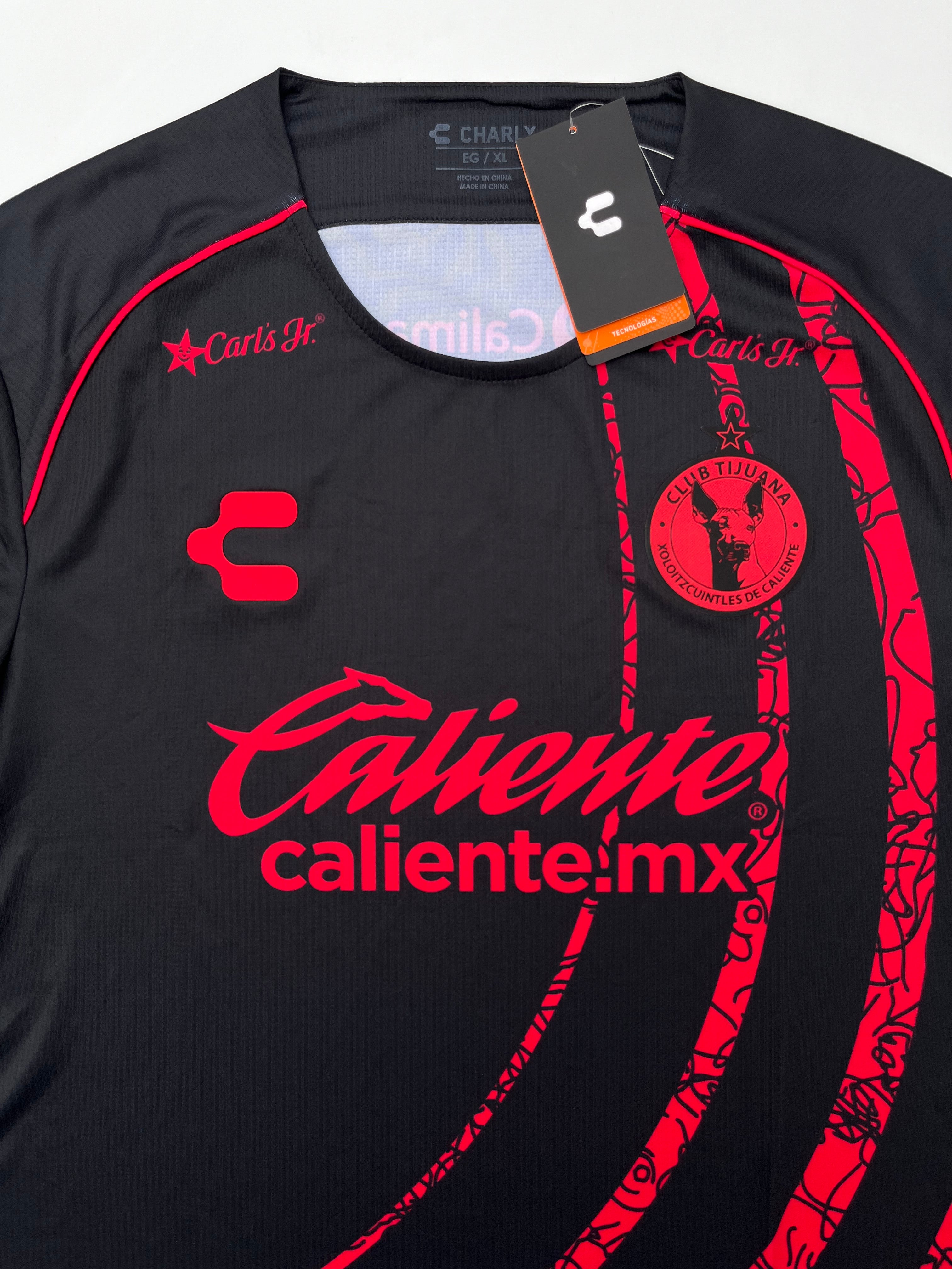 Jersey Xolos Local 2024 2025 *C/Etiquetas* (XL)