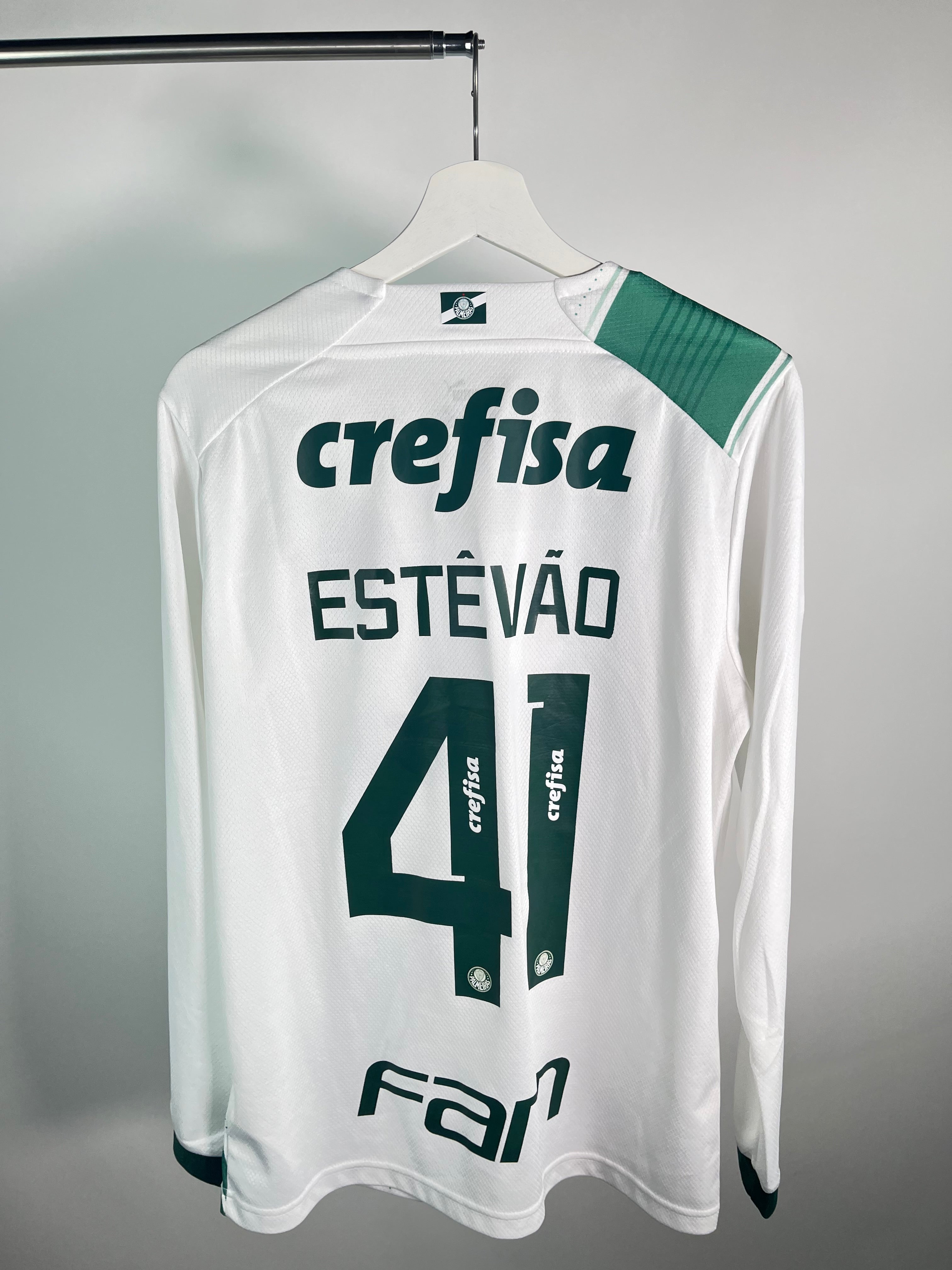 Jersey Palmeiras Visita 2023 2024 Manga Larga Estevao (M)